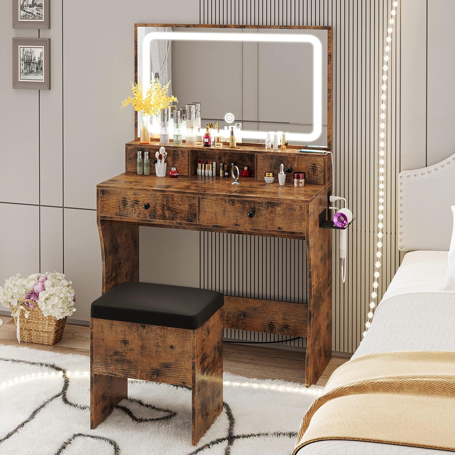 Likimio MJUBRLFHEUNNOE8Z Bedroom-Vanities - View #8