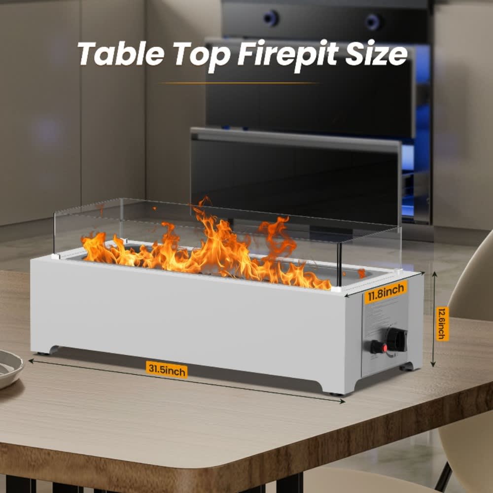 U-HOMY WQ-132SL-OT Outdoor-Gas-Firepits - View #3