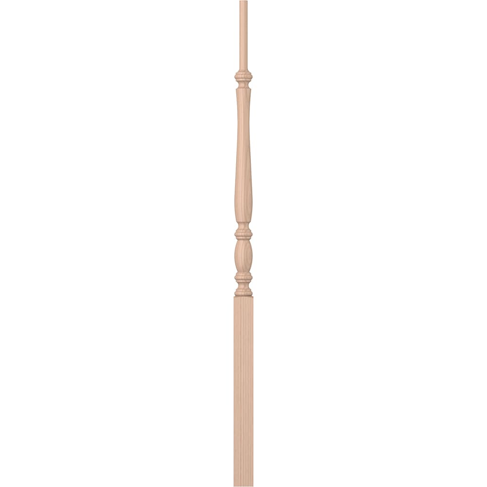 L.J. Smith Stair Systems LJP-2115-M 42 42-in x 1.75-in Unfinished Maple Pin Top Stair Baluster