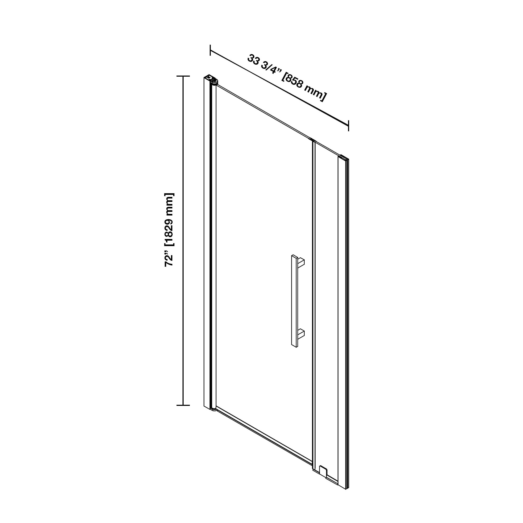 OVE Decors 15SGP-PASA35-GBW Shower-Doors - Thumbnail View #4