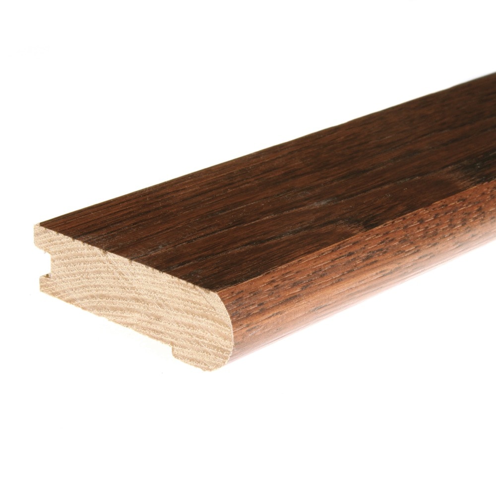 Flexco Solid Wood Stair Nose 2.75-in x 78-in Sable Prefinished Hickory Stair Nosing