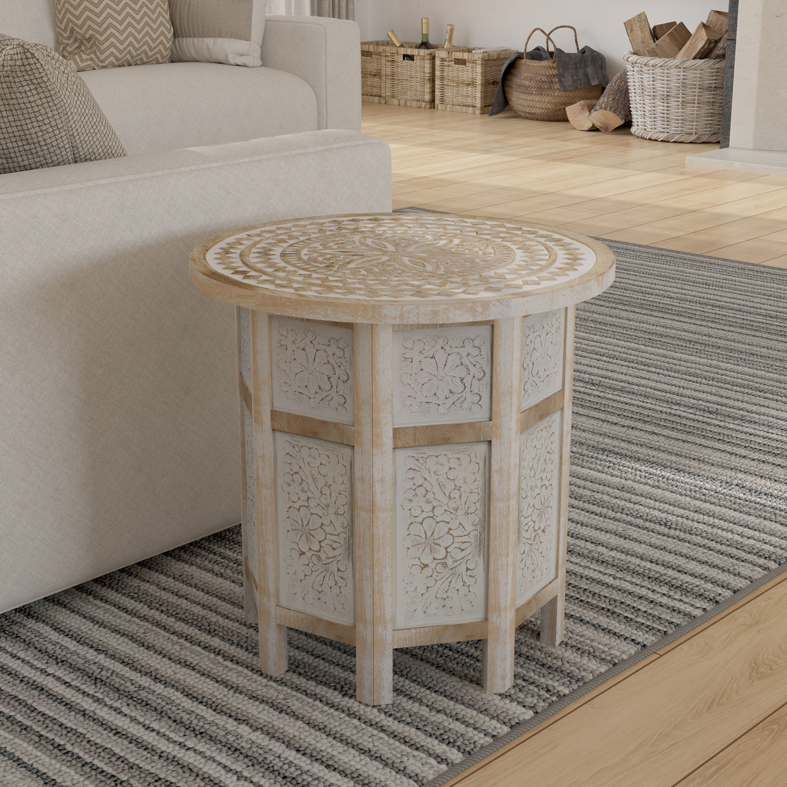 THE URBAN PORT UPT-315245 End-Tables - View #12