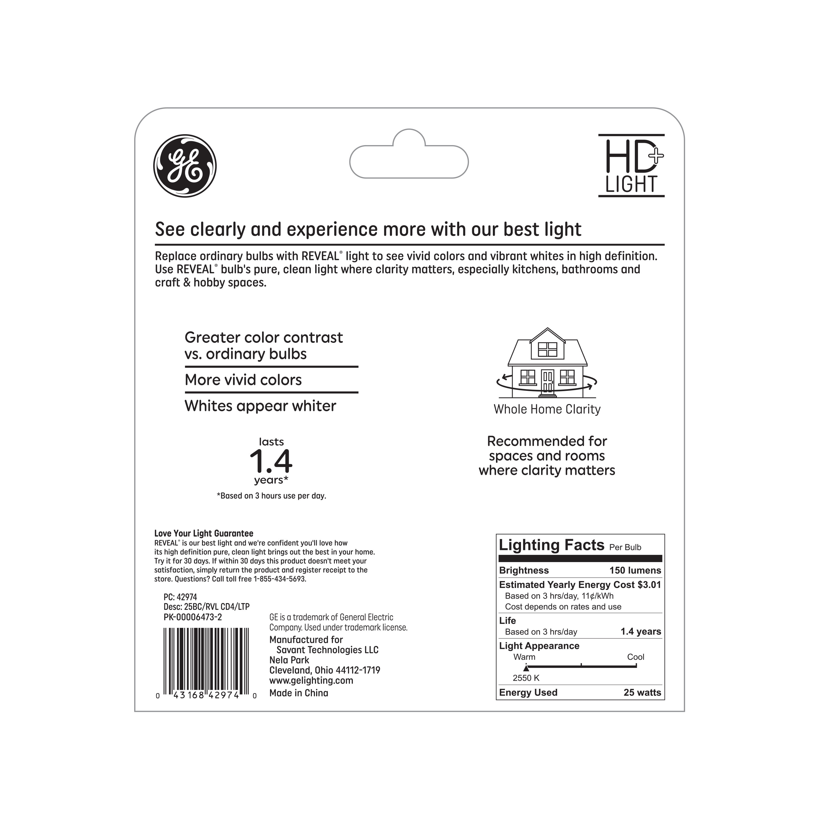 GE 93130614 Dec-Led-Light-Bulbs - View #4