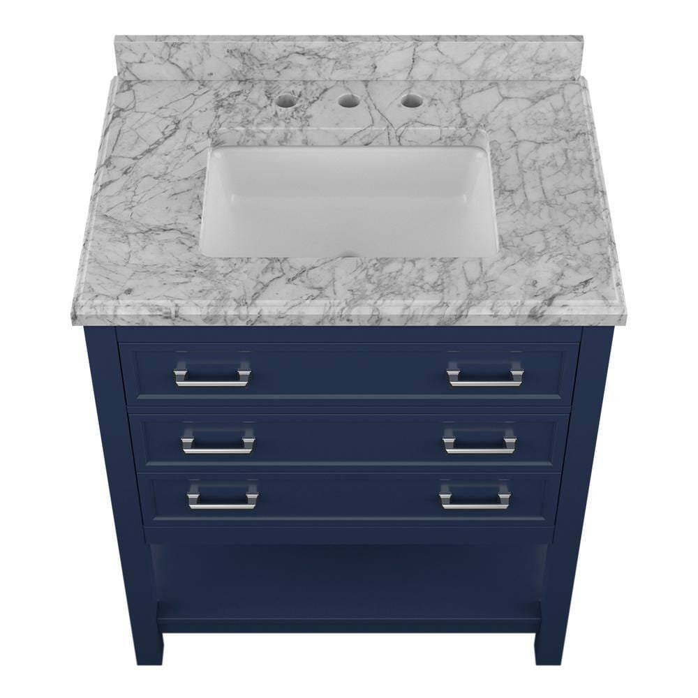 Design Element AF-31-BLU Bath-Vanity-Combo - View #4
