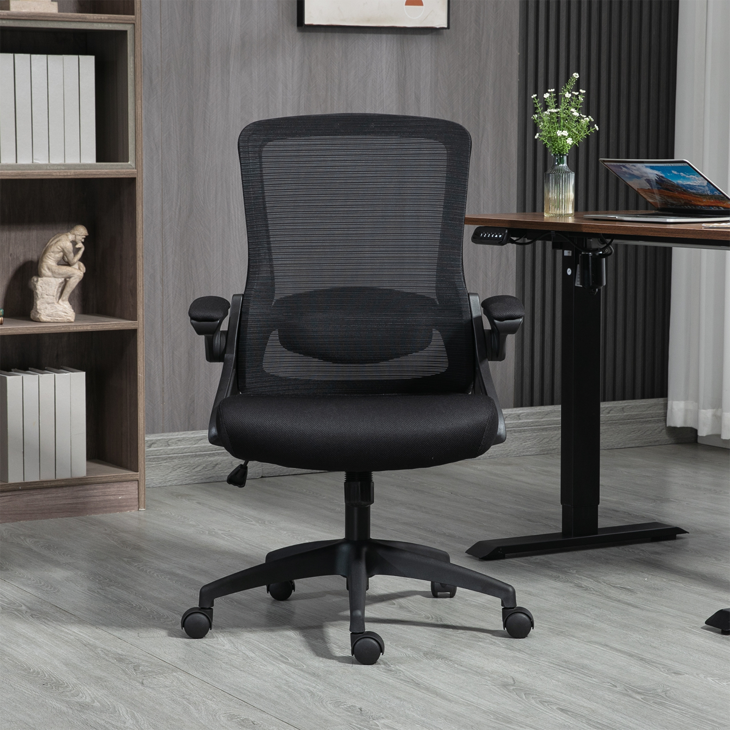 Black ergonomic best sale desk chair