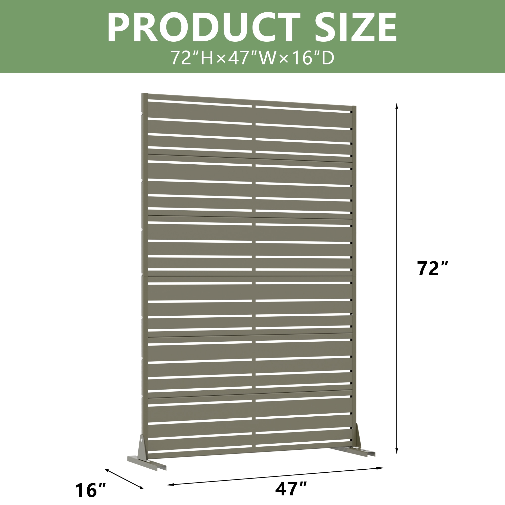Lirago L20609-604A64 Outdoor-Privacy-Screen - View #3