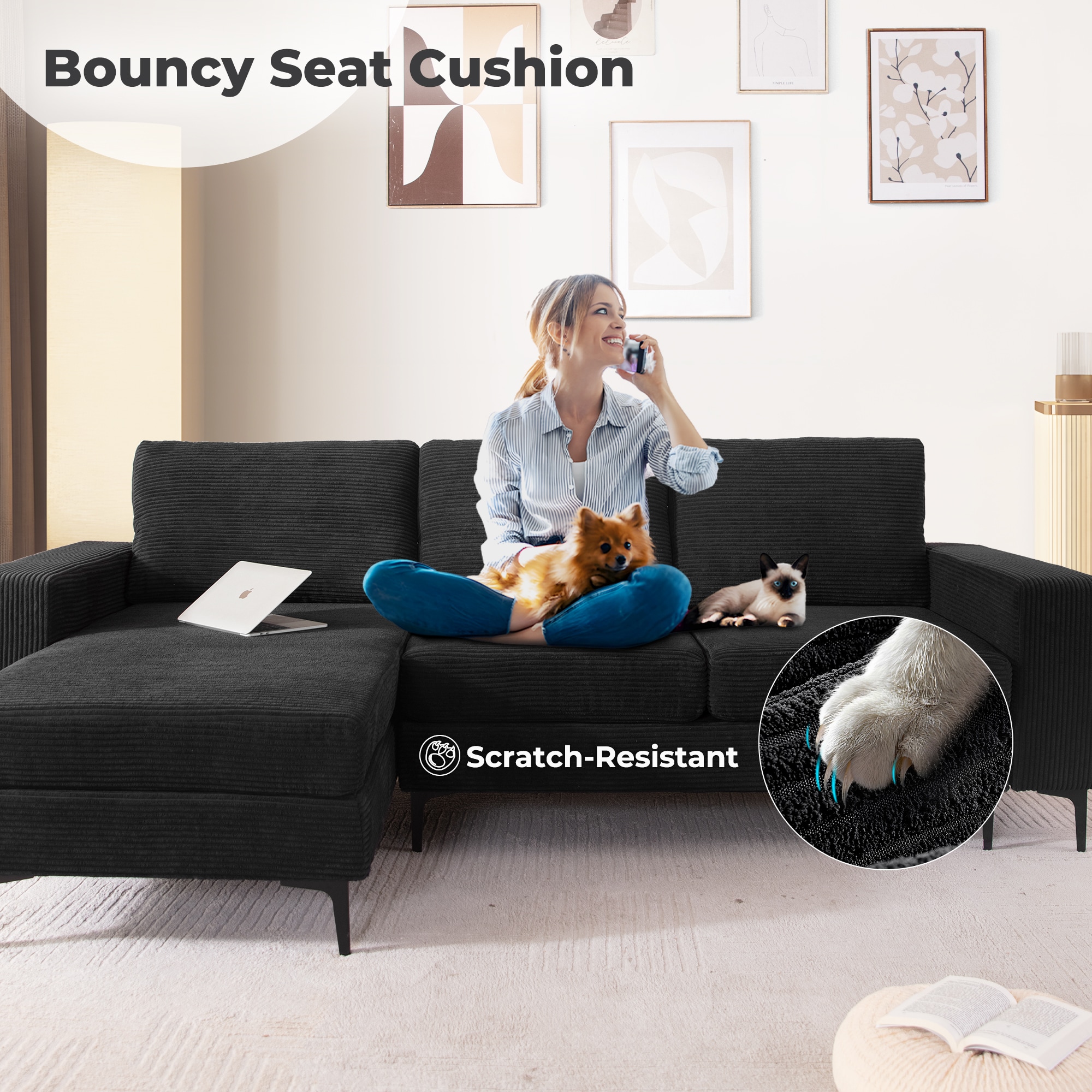 weaxty DCDCO2L400 Sofas-Loveseats - View #3