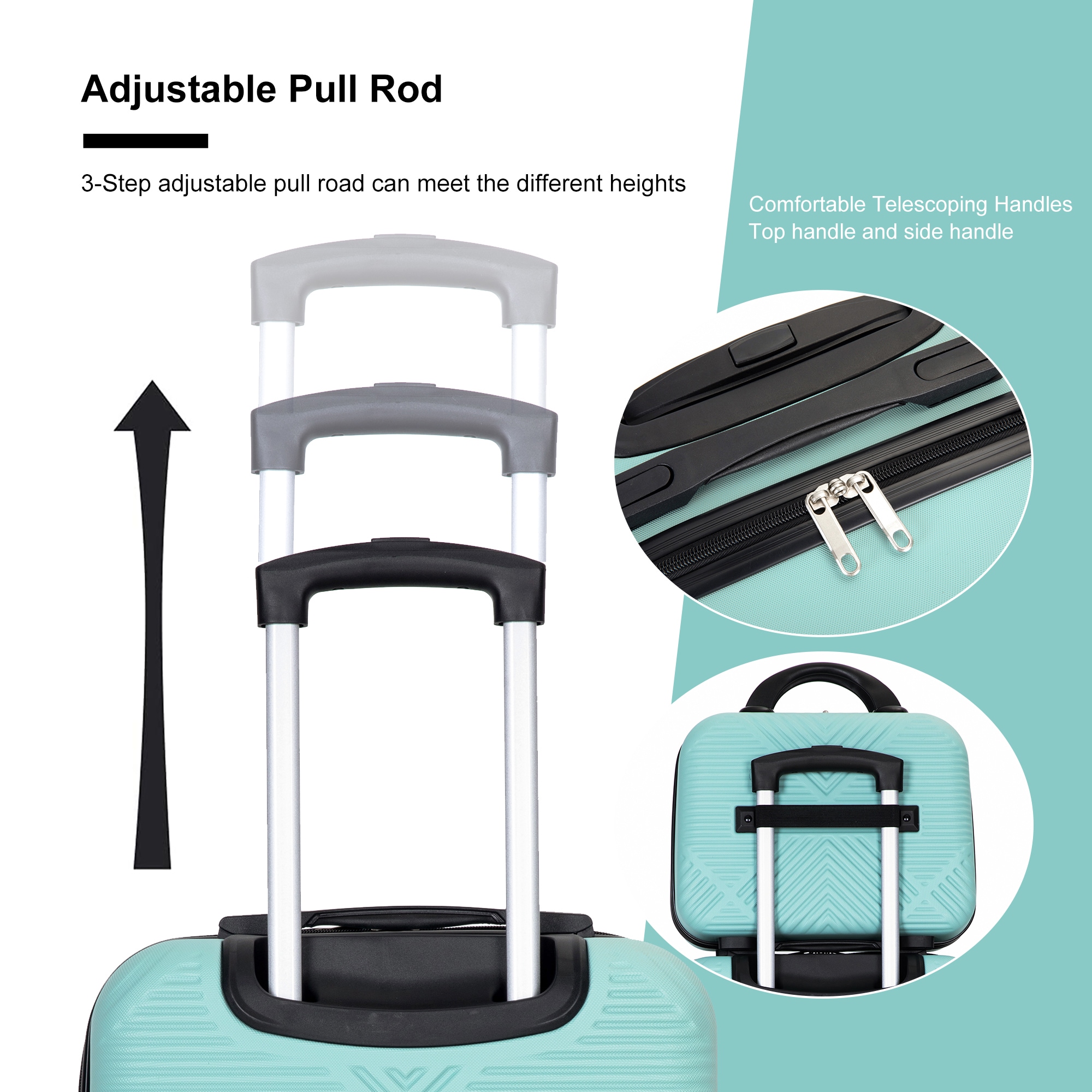 SINOFURN SYD9400017LB Luggage-And-Luggage-Sets - View #4