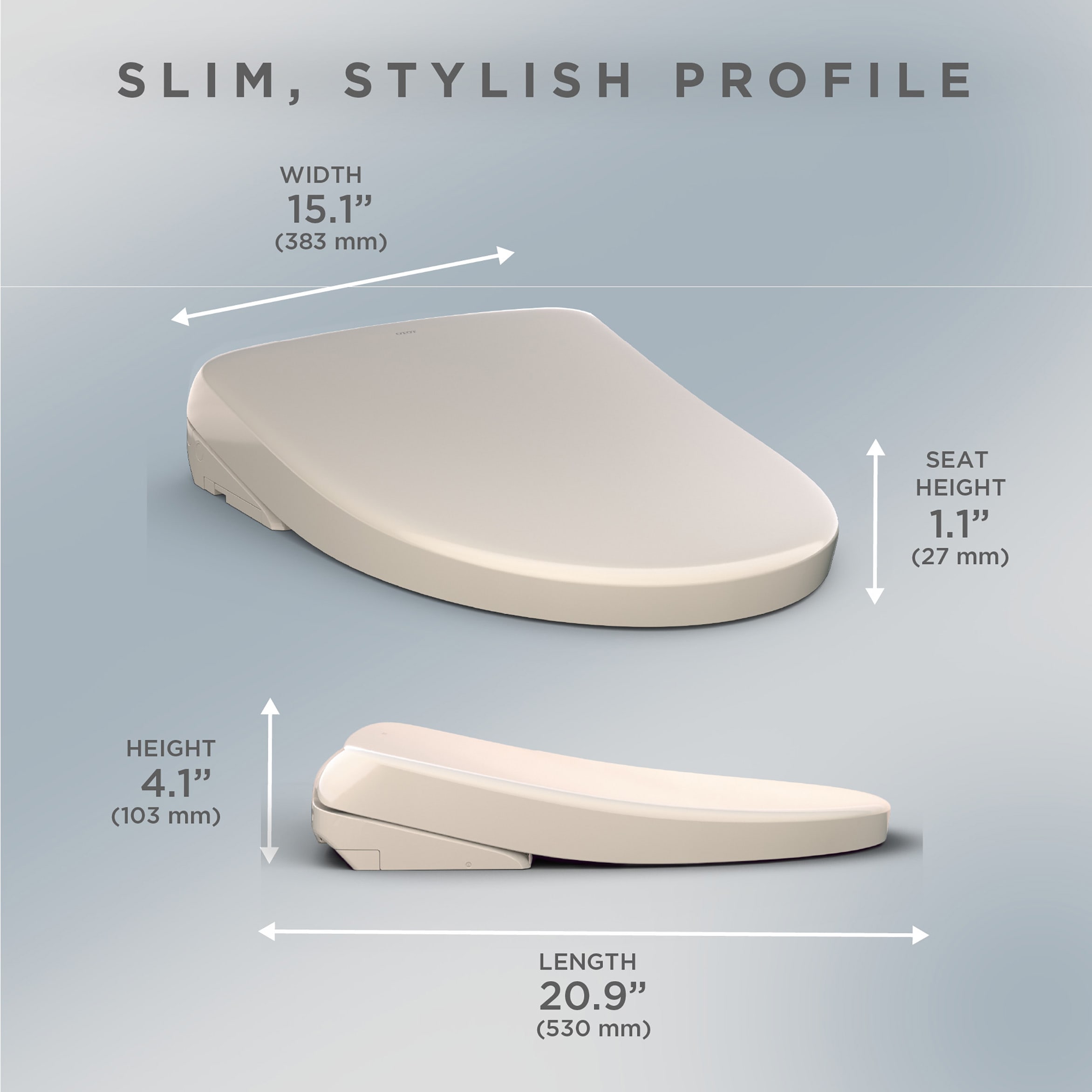 TOTO SW4726-12 Bidet-Toilet-Seats - View #9