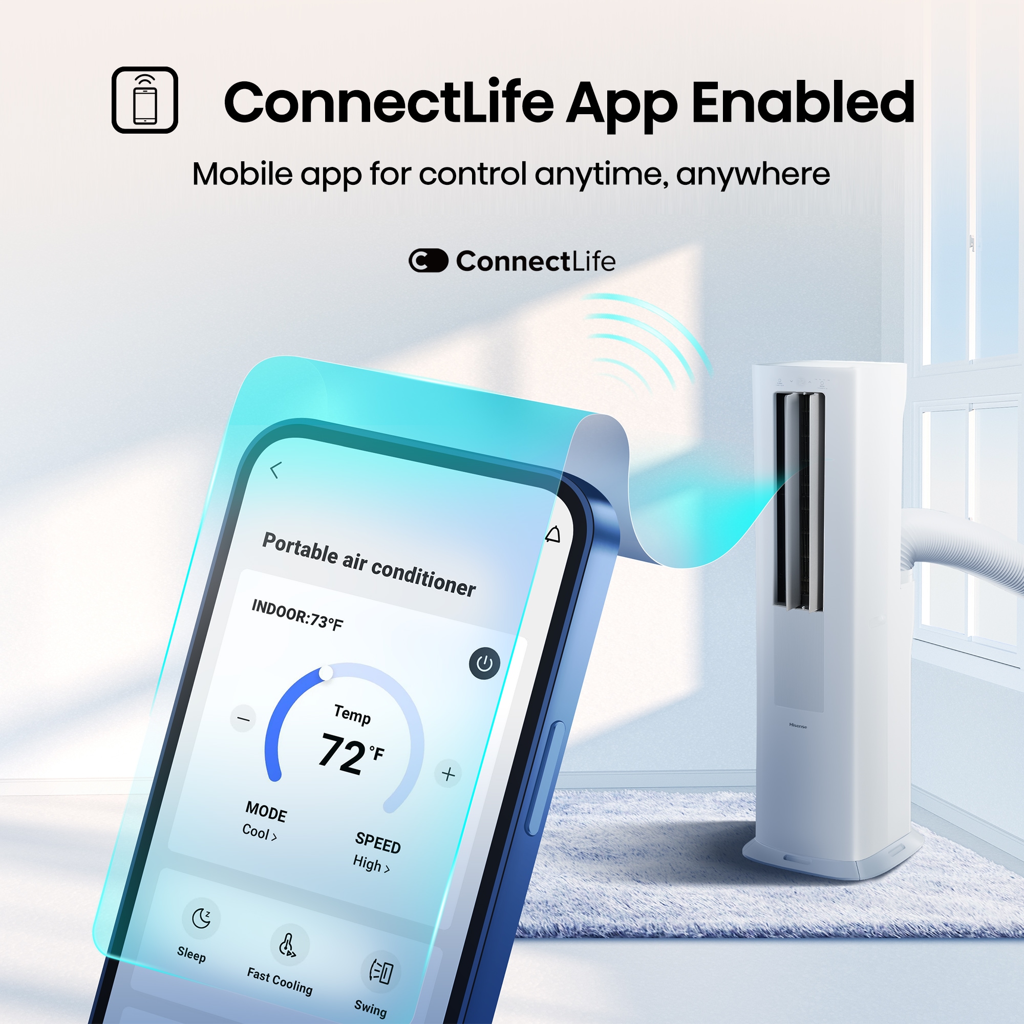 Hisense APT0825UW1WD Portable-Air-Conditioners - View #15