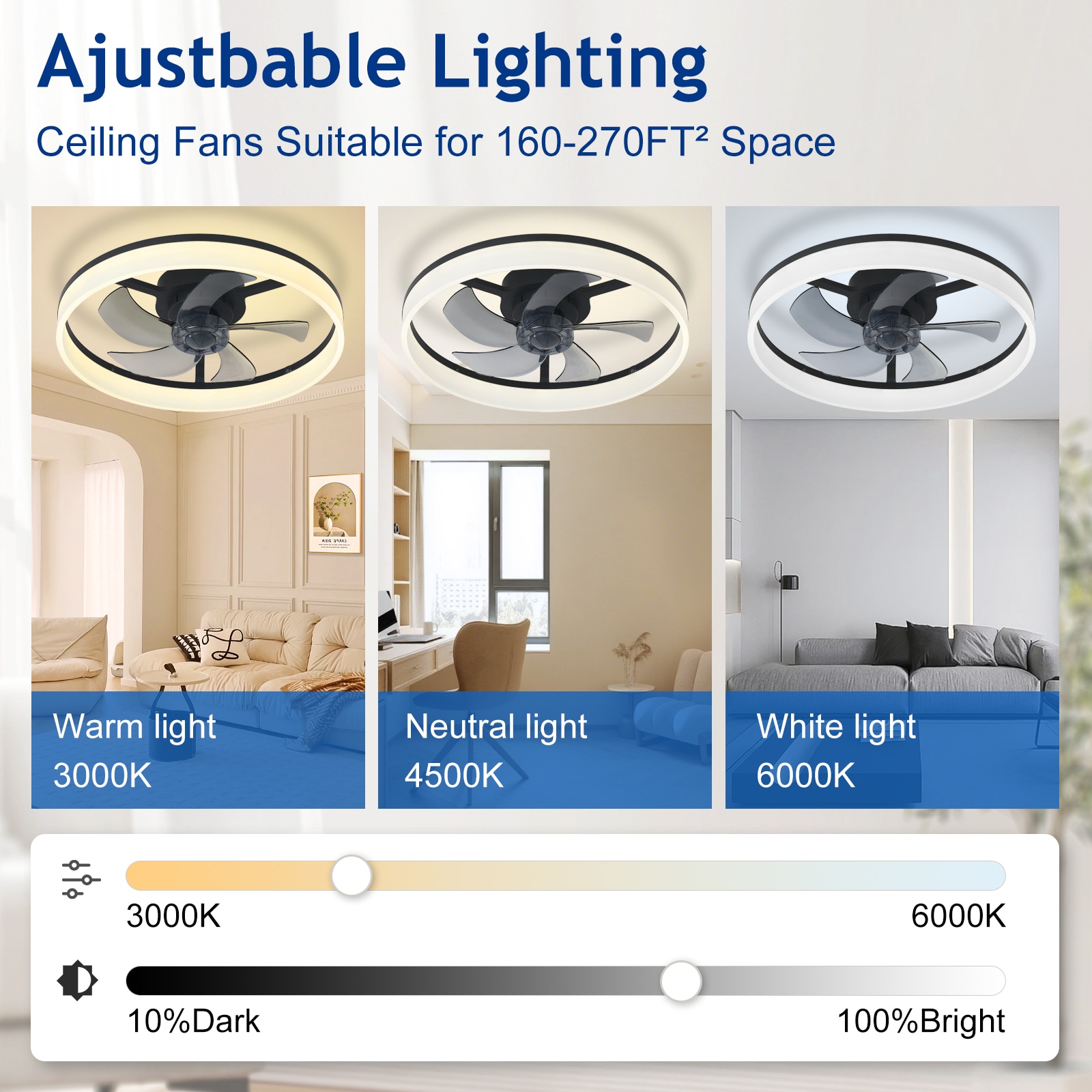 Depuley WS-FPZ195-20C-BK-LW Ceiling-Fans - View #4