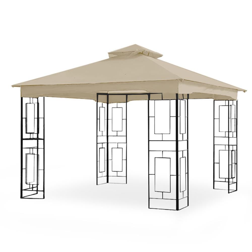 Garden Winds Riplock 350 1 Beige Canopy Replacement Top In The Canopy ...