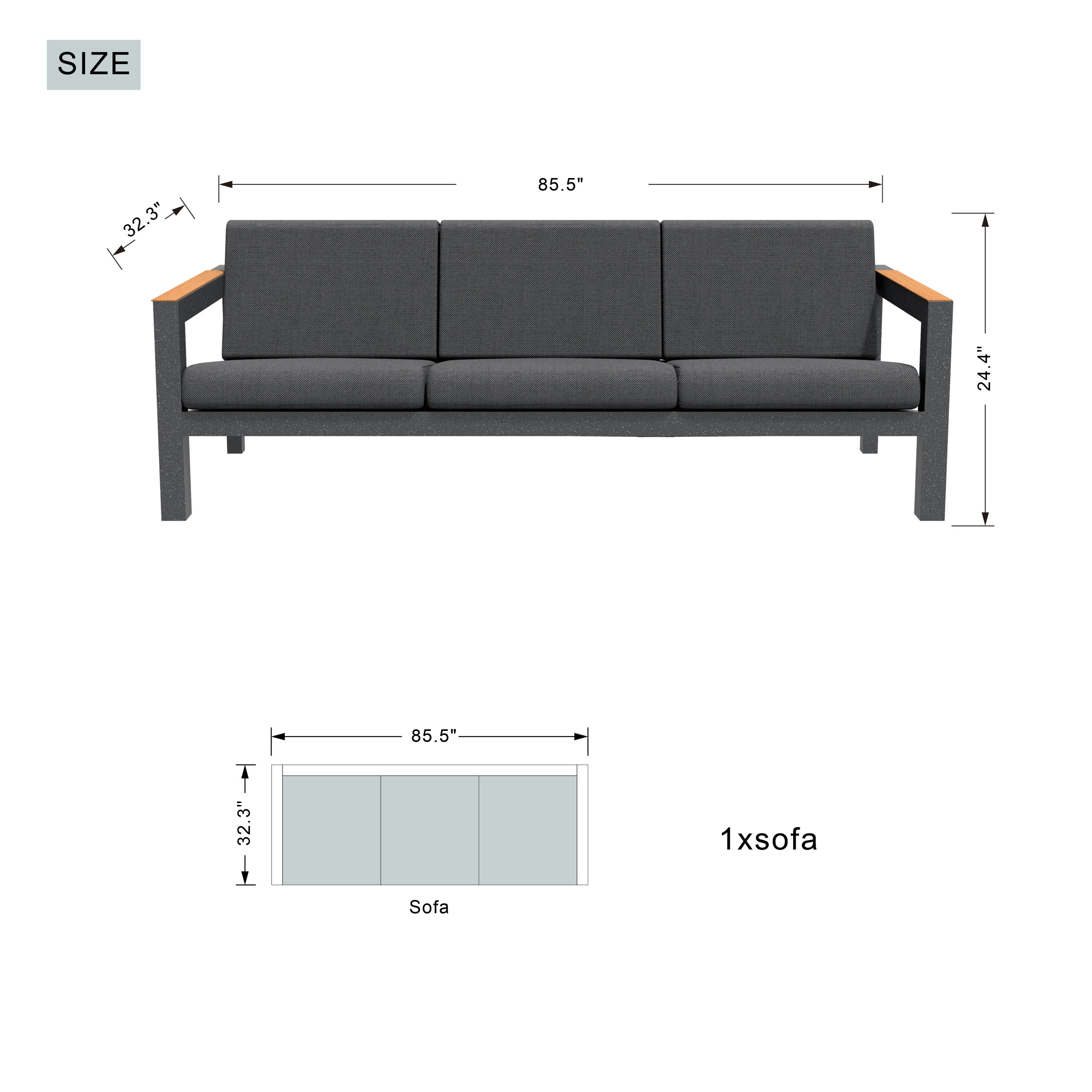 Direct Wicker DWG-2334&2335CSB-BR Patio-Conversation-Sets - View #10