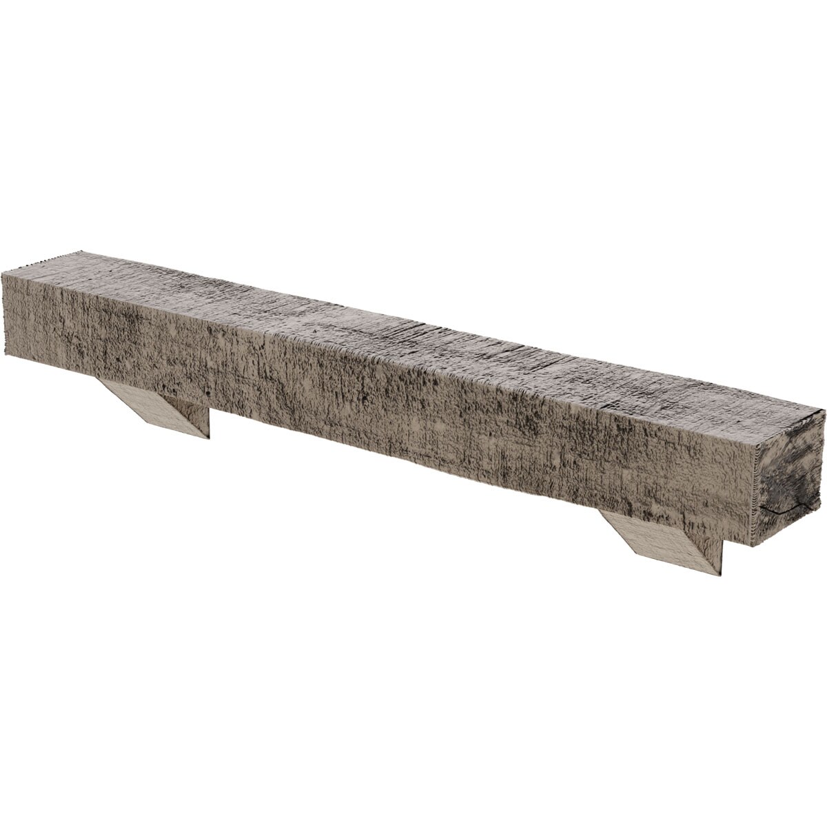 Ekena Millwork MANURC04X08X72BKBP Mantel-Shelves - View #3