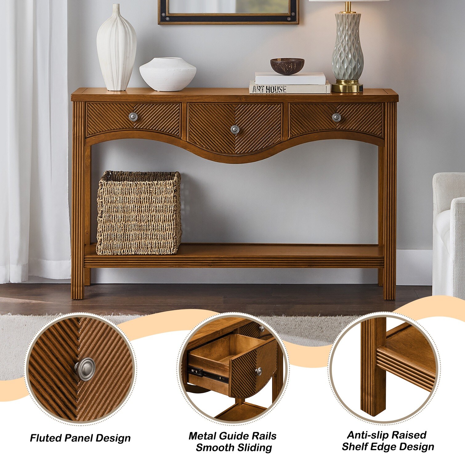 SunJet Y4DZWZHI2PRS Console-Sofa-Tables - View #4
