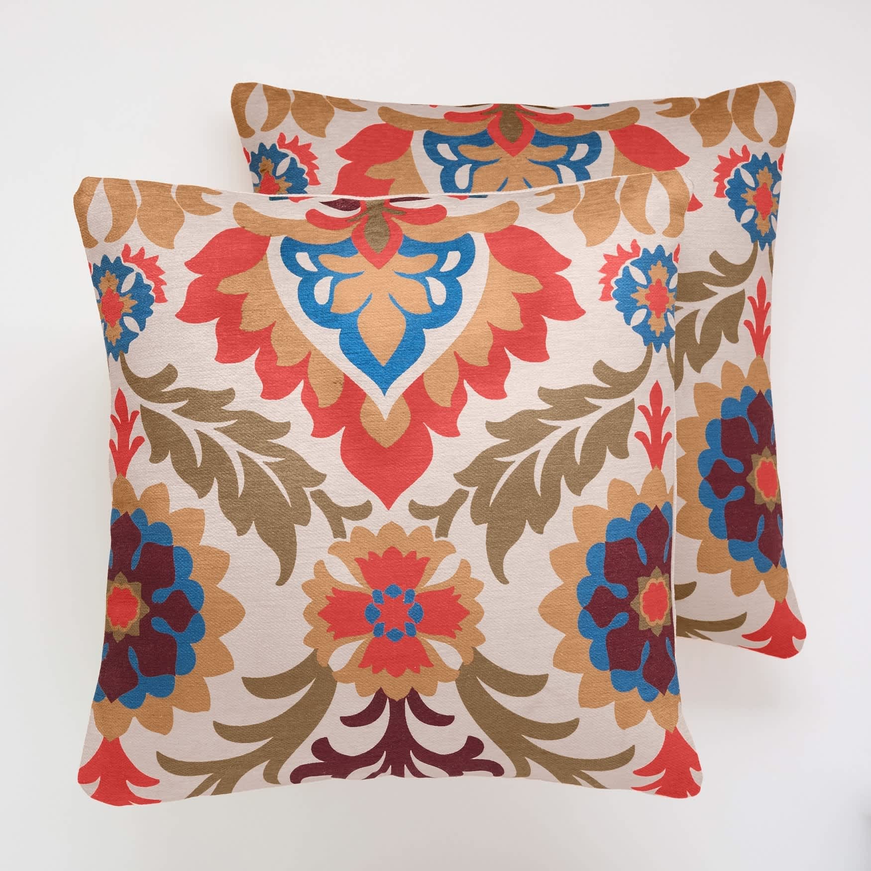 BrylaneHome 199099087112 Printed Fall Pillows (Set of 2)