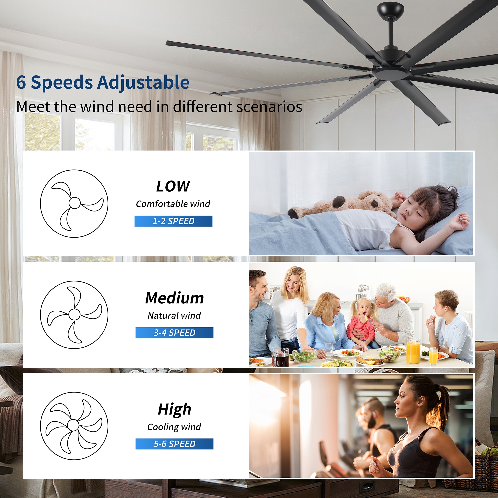Bybafun YB5100140 Ceiling-Fans - View #2