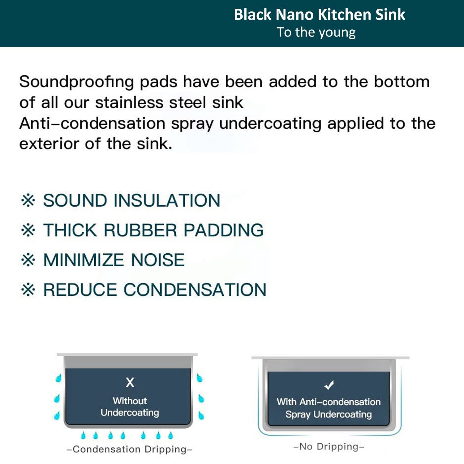 Forclover ASAL0CW Kitchen-Sinks - View #8
