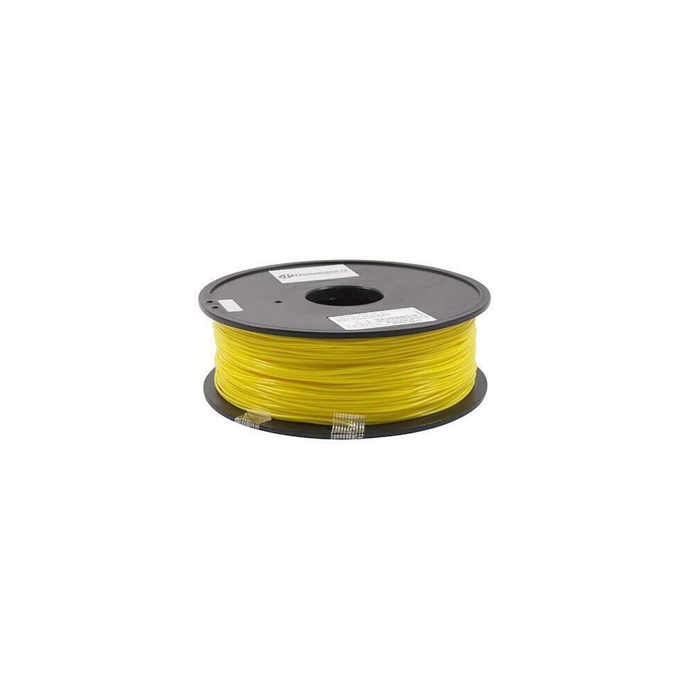  CLVRM4358 3D Filaments DPCABS175Y1 ABS Filament, Yellow- 1 kg Per Rool