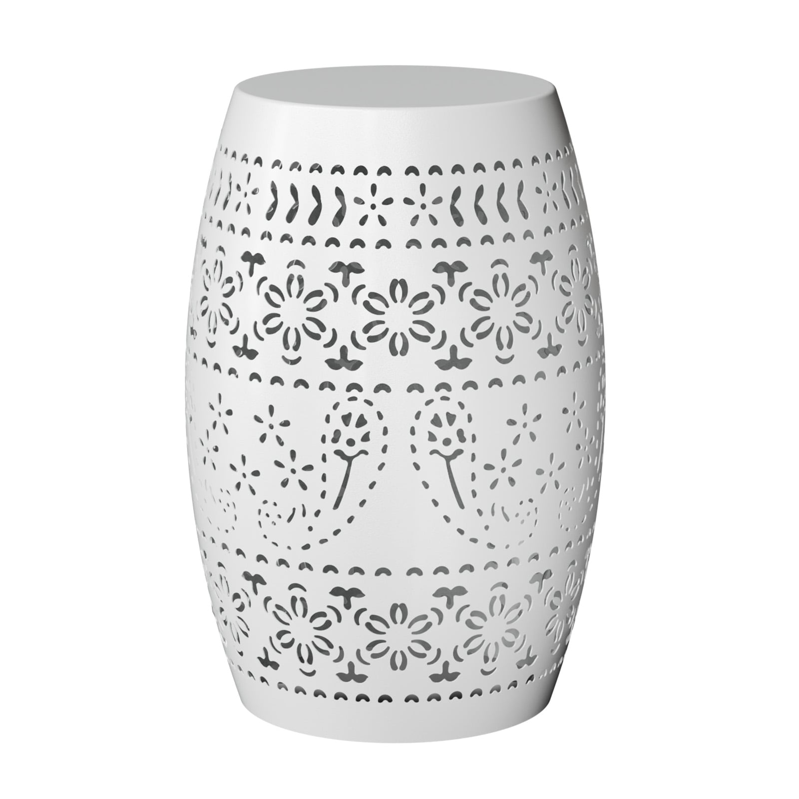 Winado LO1G56001028 End Table Round Outdoor End 12.2-in W x 12.2-in L