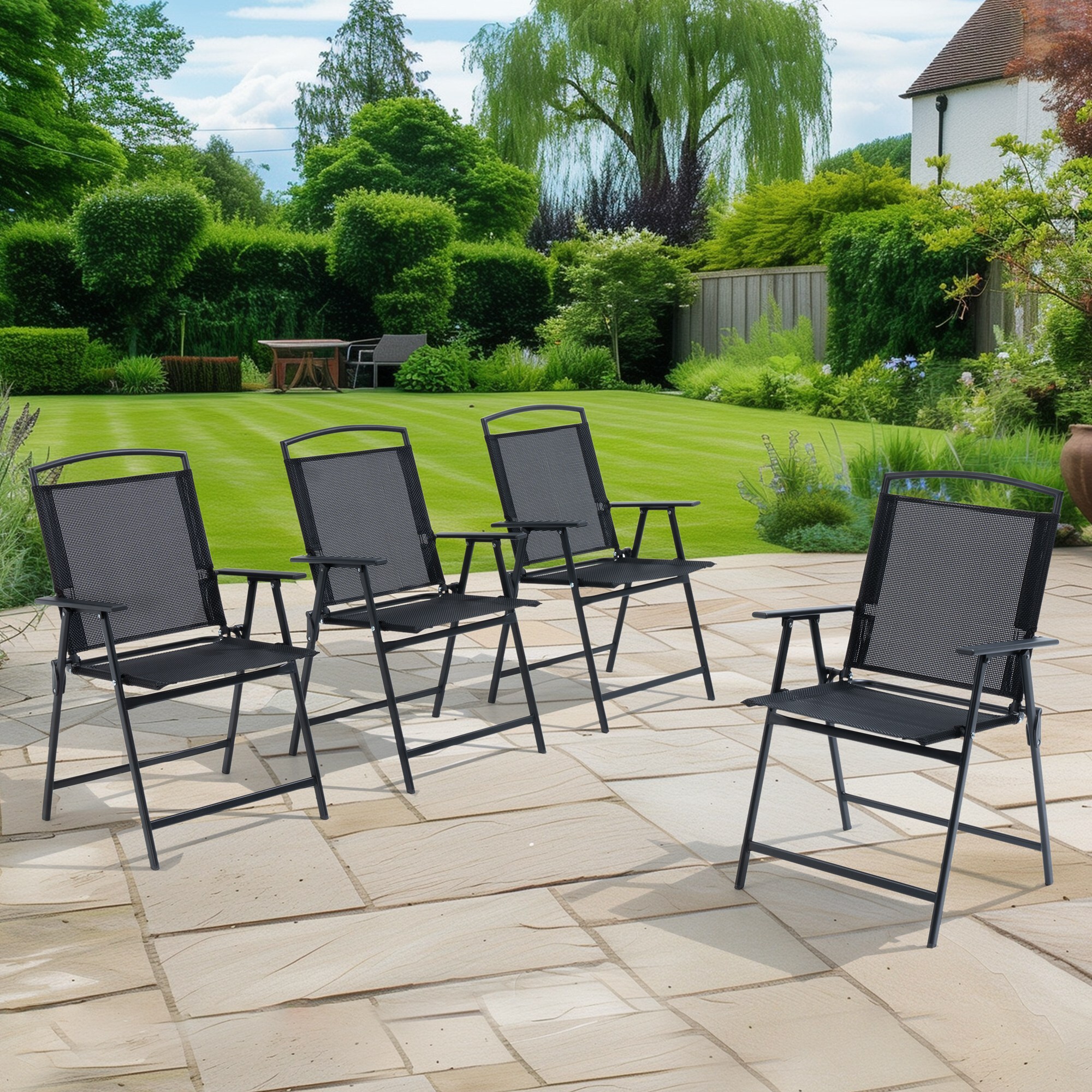 Pellebant ST25-DC002BLK Patio-Chairs - View #8