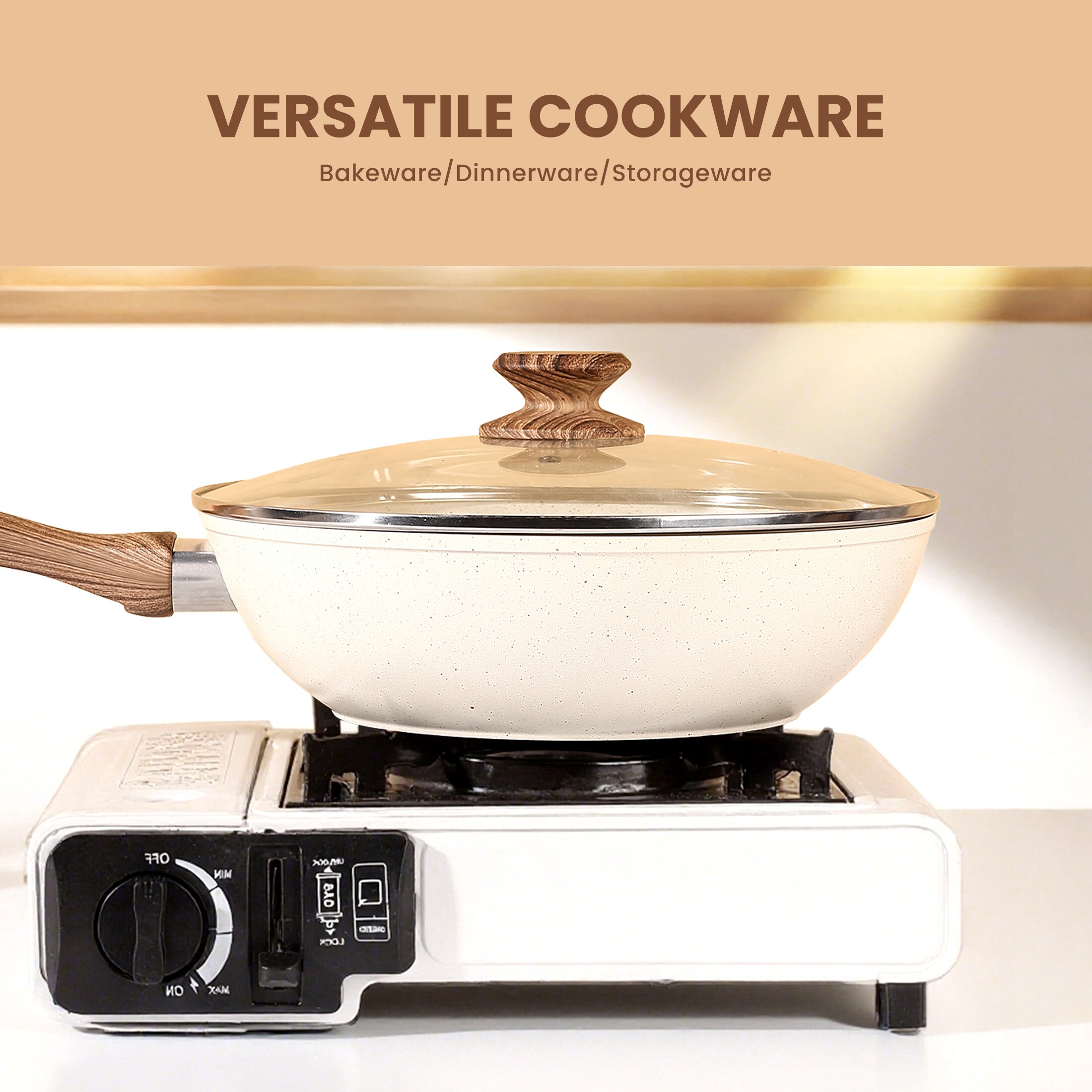 Sweetcrispy L-CJ-17T6G-BG Cooking-Pans-Skillets - View #3