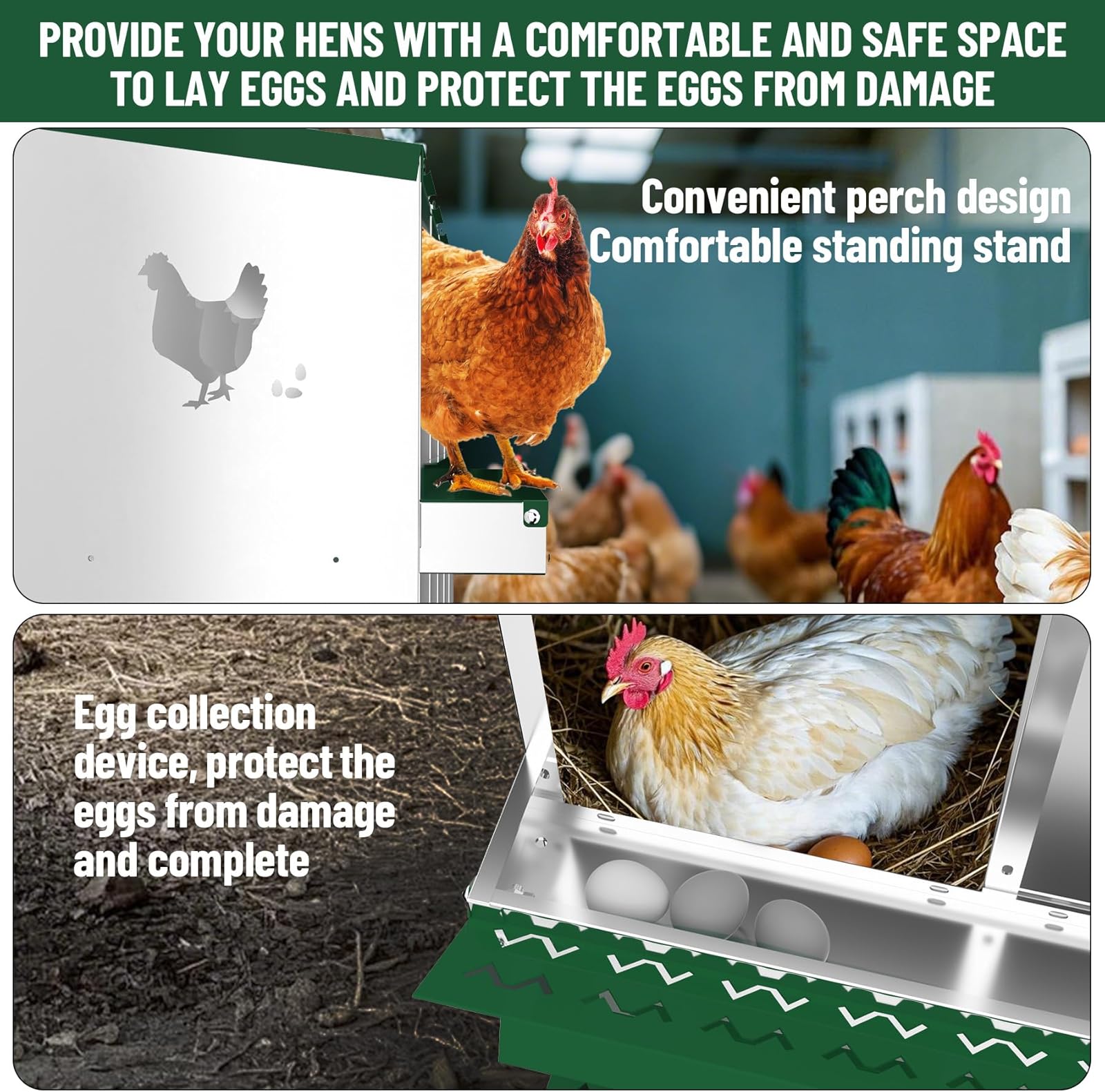 Qeetex WLS-PHO-348S9AJ6 Chicken-Coops-Rabbit-Hutches - View #2