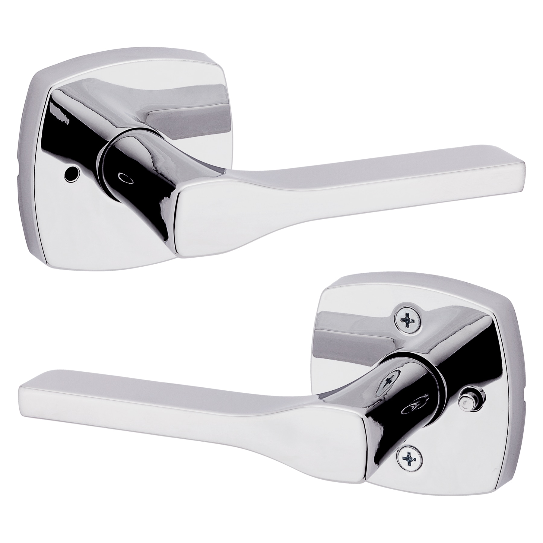Kwikset Signature Series 97300-960 Tripoli Polished Chrome Interior Bed/Bath Privacy Door Handle