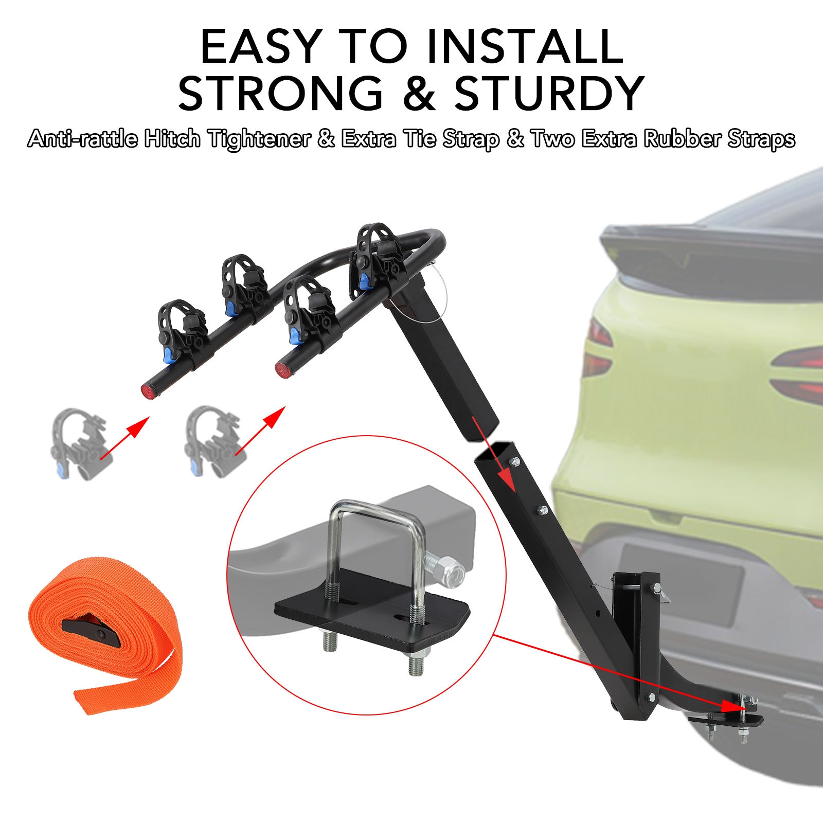 Garvee LYJ-885452926630 Commercial-Bike-Racks - View #3
