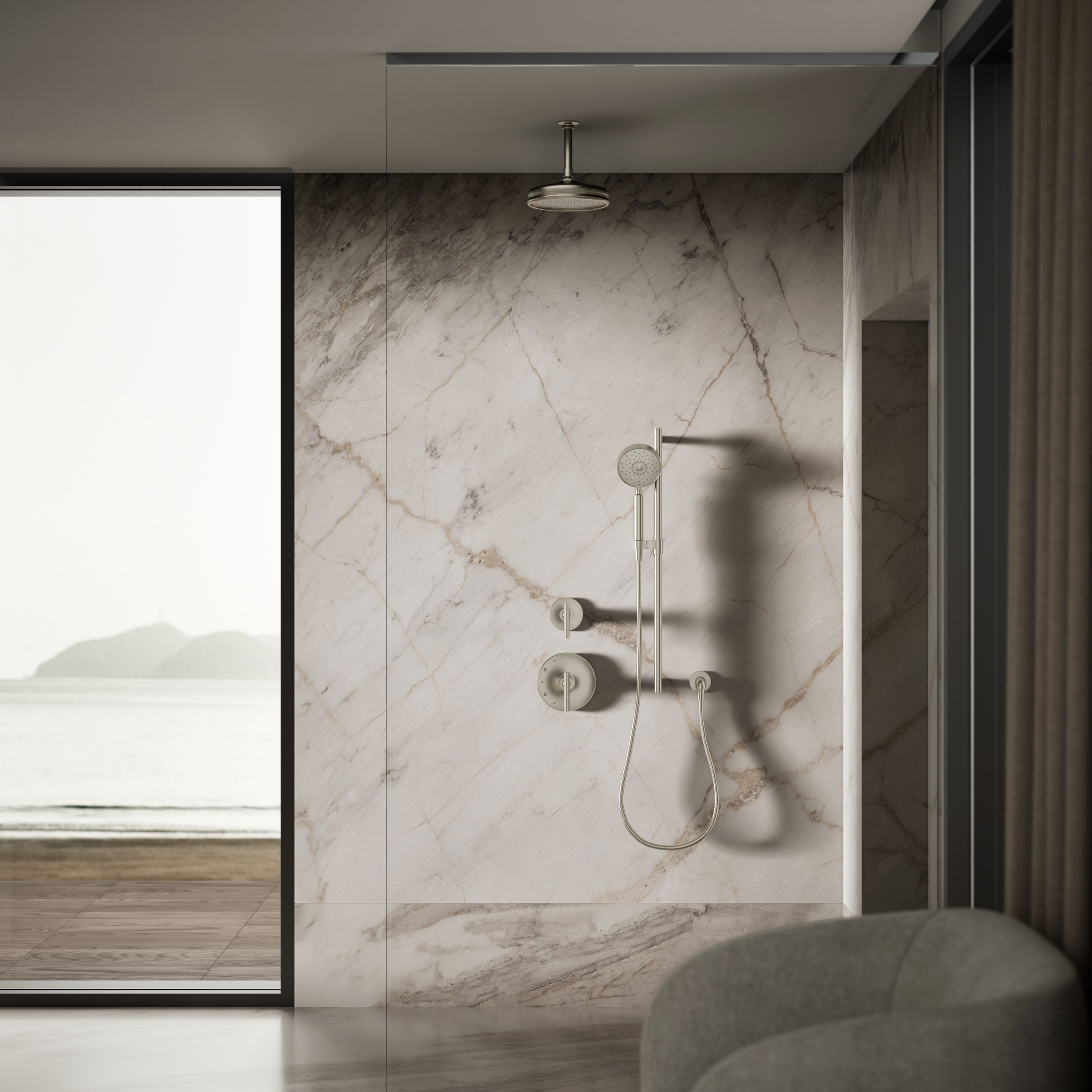 KOHLER K-13692-G-BN Fixed-Showerhead - View #10