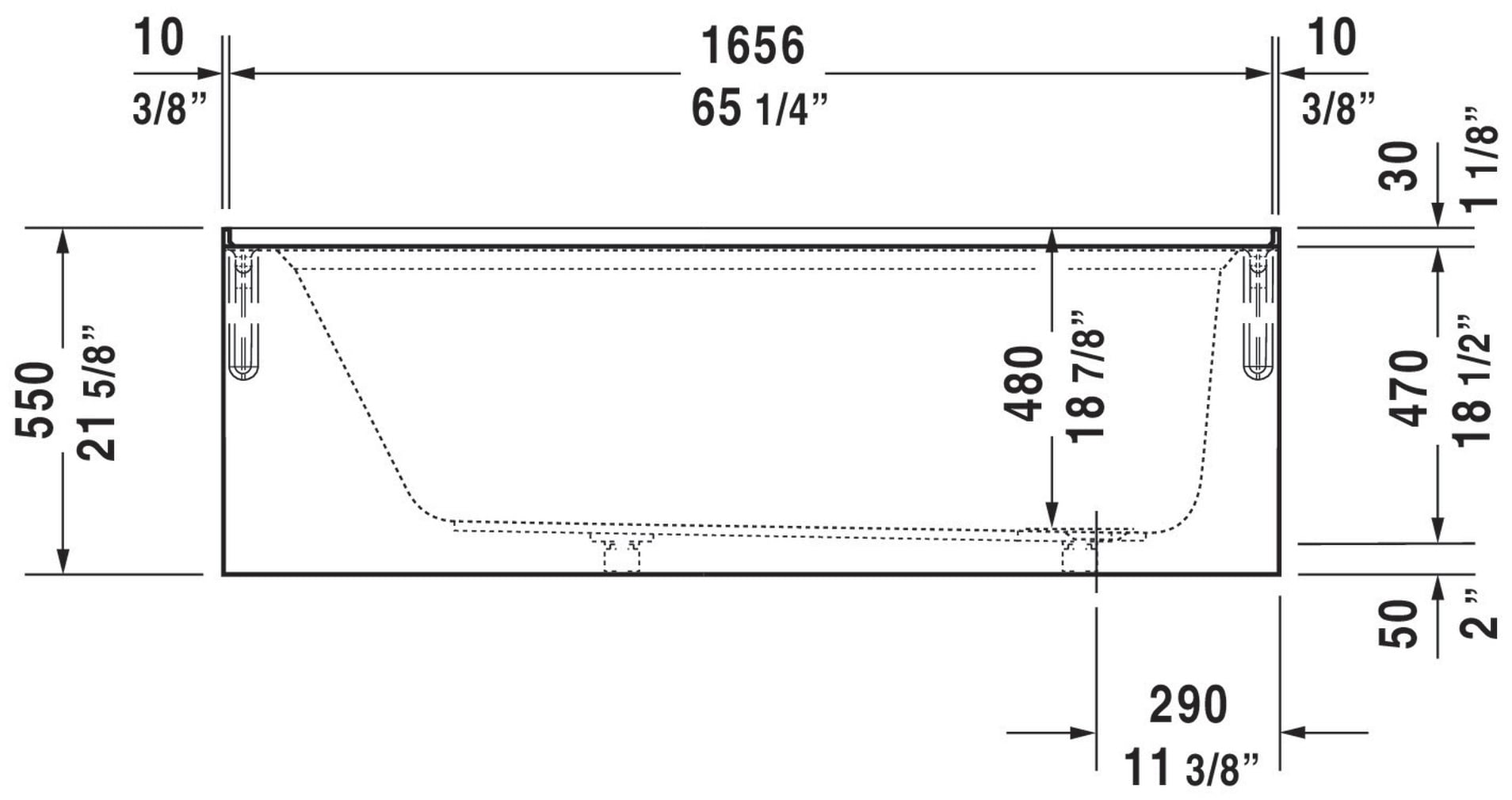 Duravit 700407000000090 bathtubs - View #4