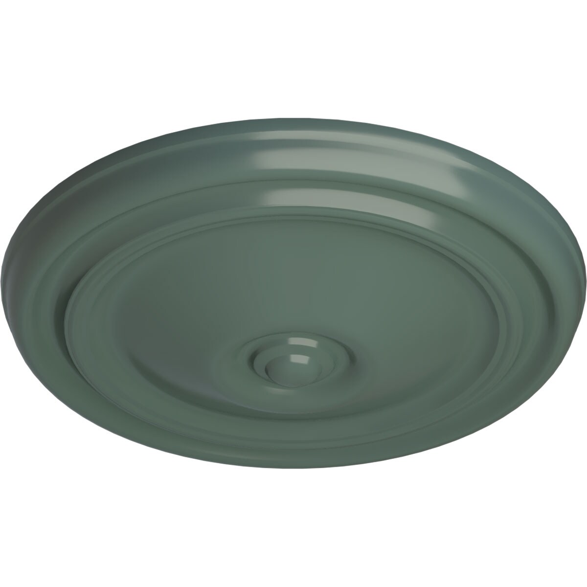 Ekena Millwork CM12RECBF Ceiling-Medallions - View #2