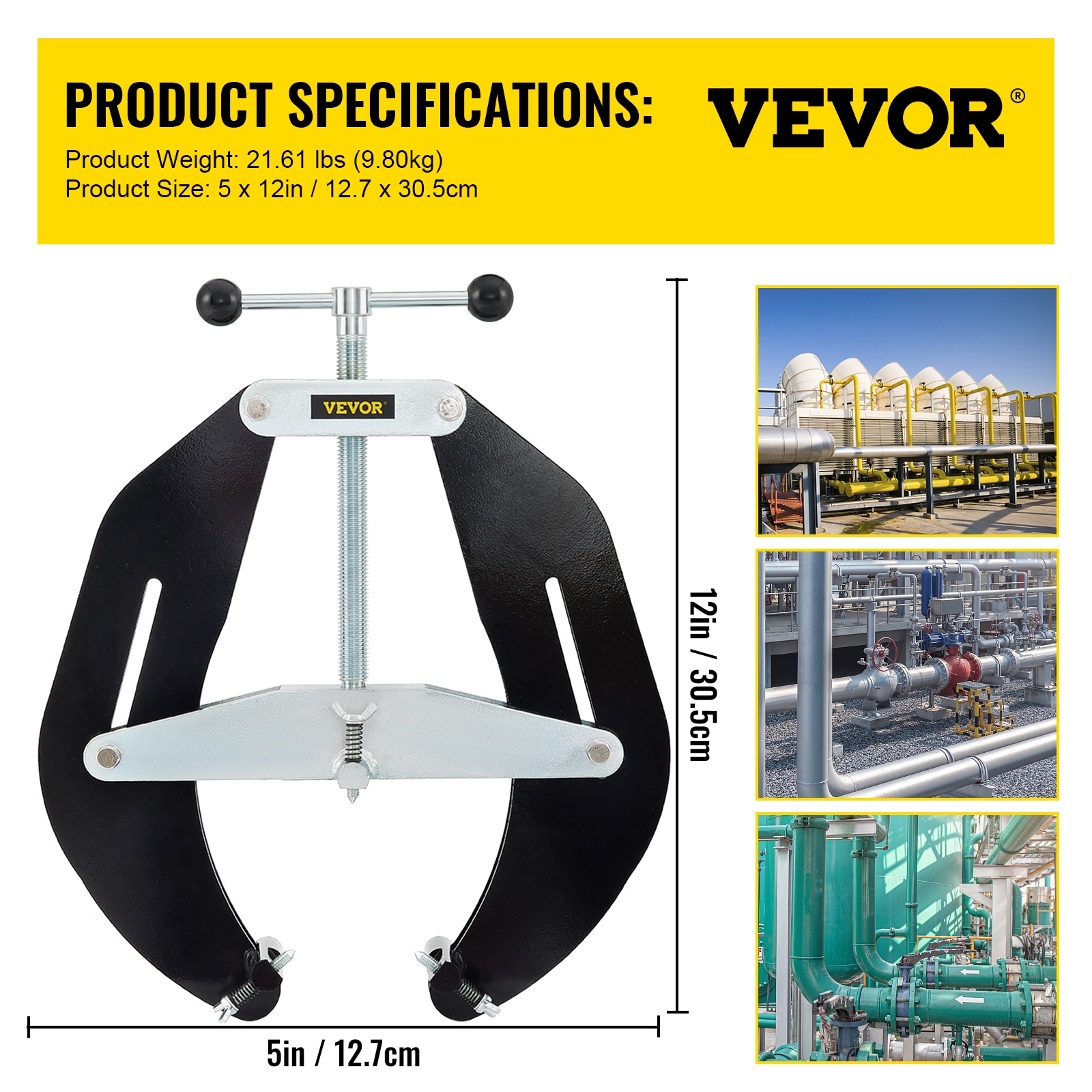 VEVOR HJDGQYCBD5-12U9P2V0 Pipe-Support-Clamps - View #8