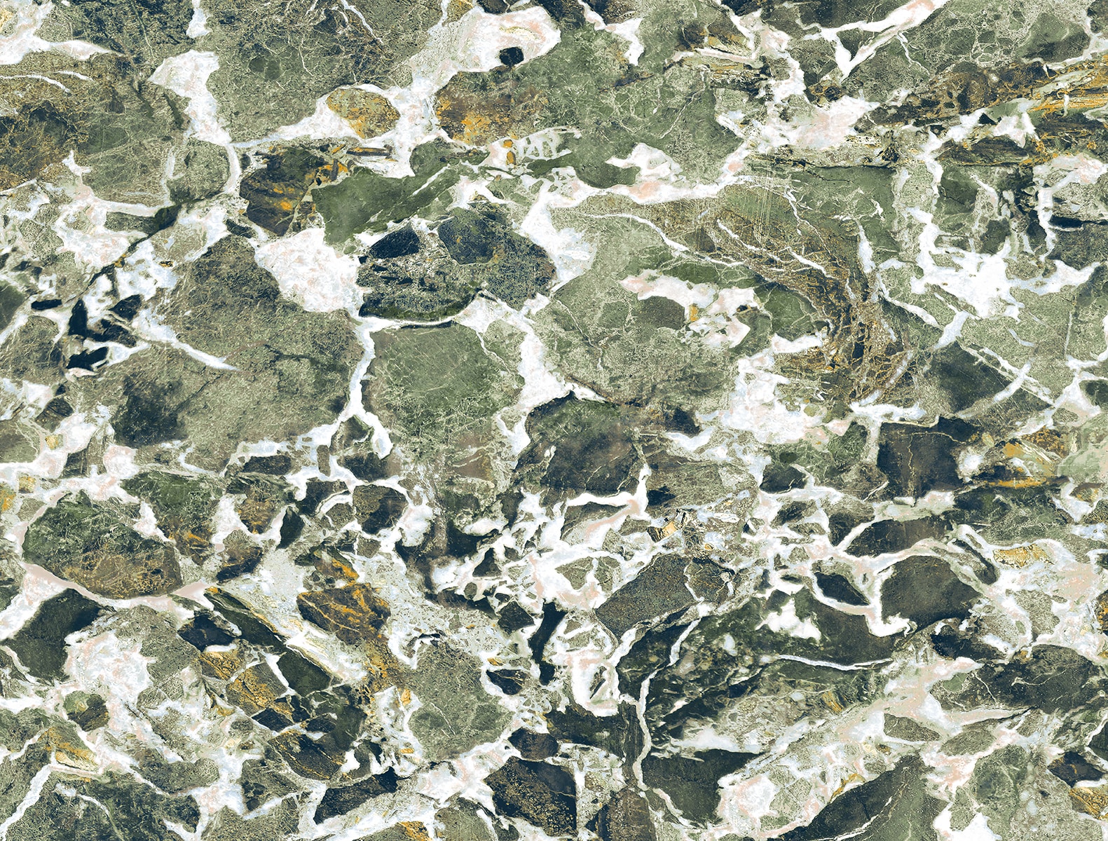 NextWall - 15.38-sq ft Mineral Green Vinyl Stone Self-adhesive Peel and Stick Wallpaper