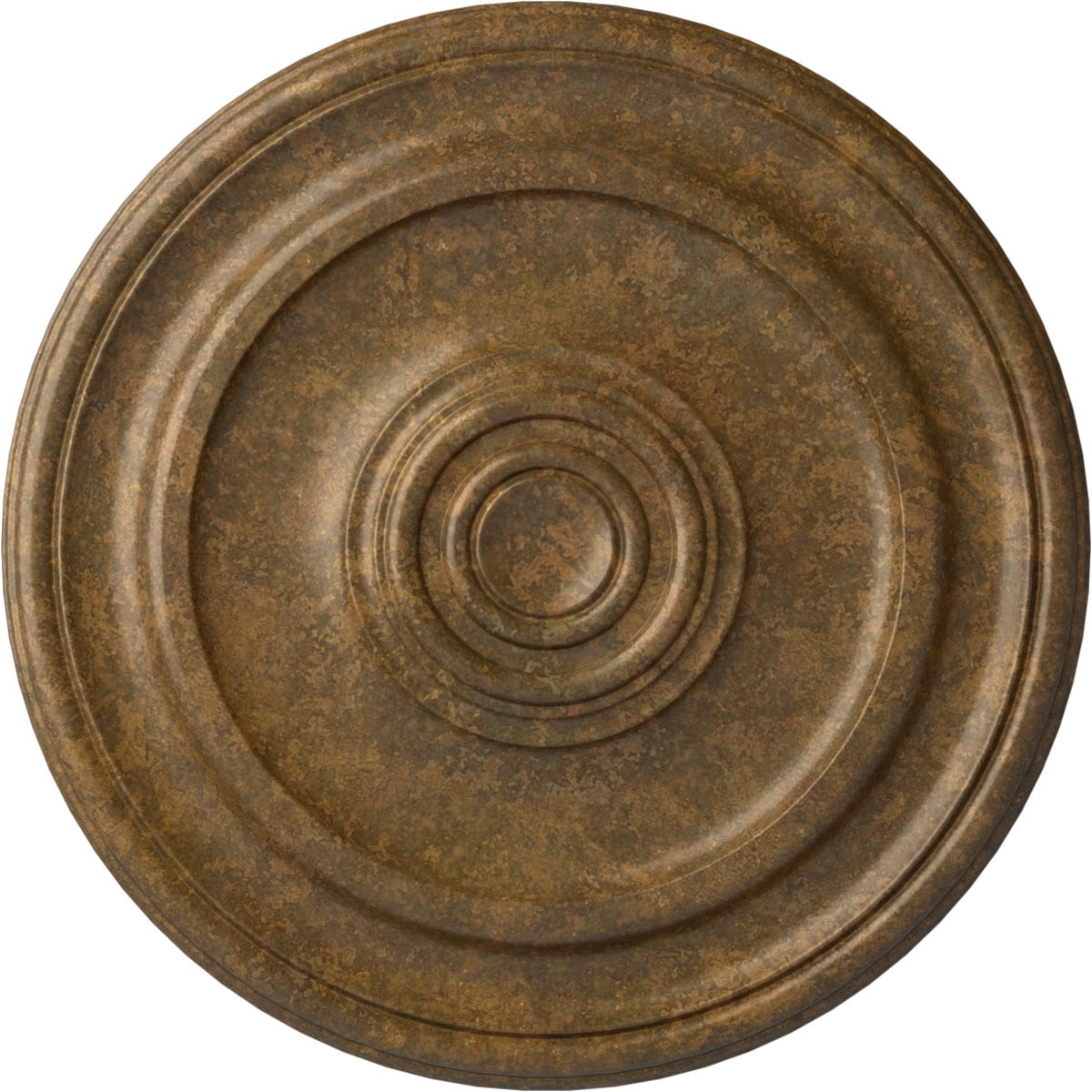 Ekena Millwork CM20KPRZS Kepler Traditional 19.75-in W x 19.75-in L Rubbed Bronze Polyurethane Ceiling Medallion
