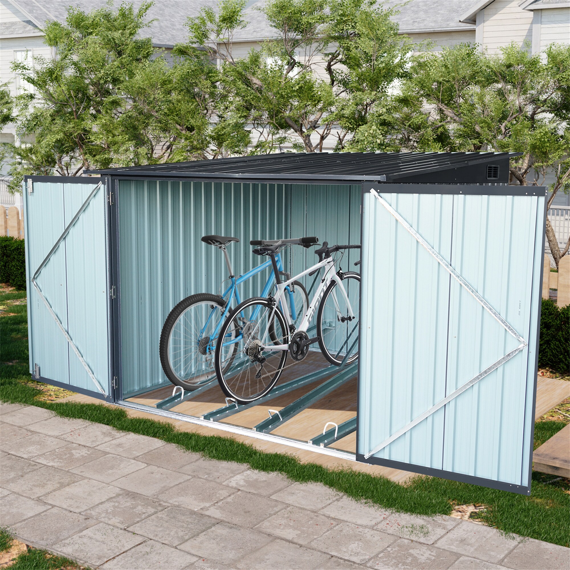 BABOOM BOM-S00035-OR Metal-Storage-Buildings-Sheds - View #3