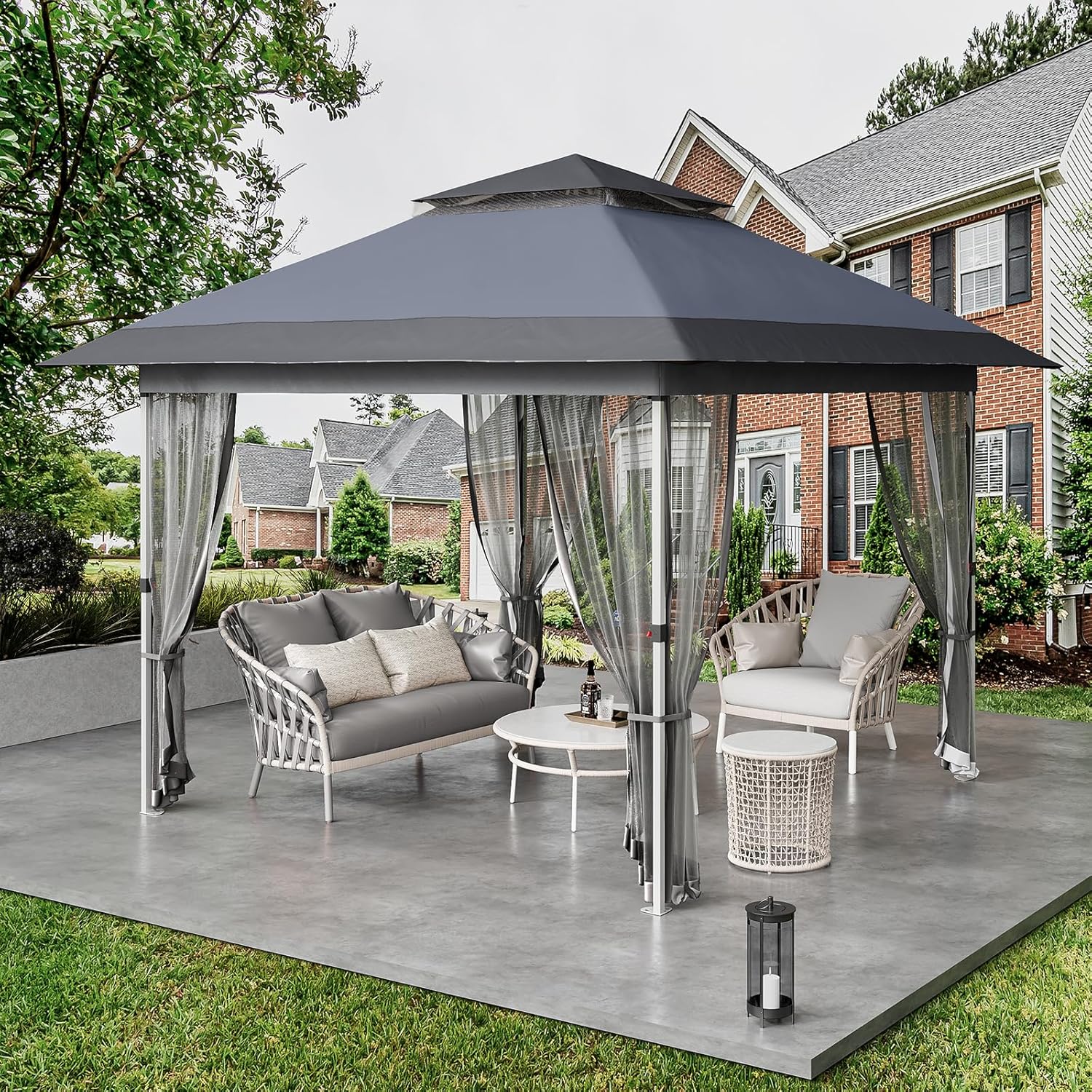 Garvee LALT2603300142 Wood-Resin-Gazebos - View #8