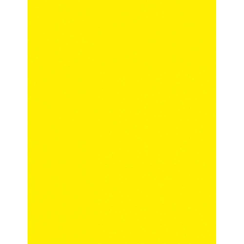 Card Stock, Lemon Yellow, 8-1/2 x 11, 100 Sheets Per Pack, 2 Packs
