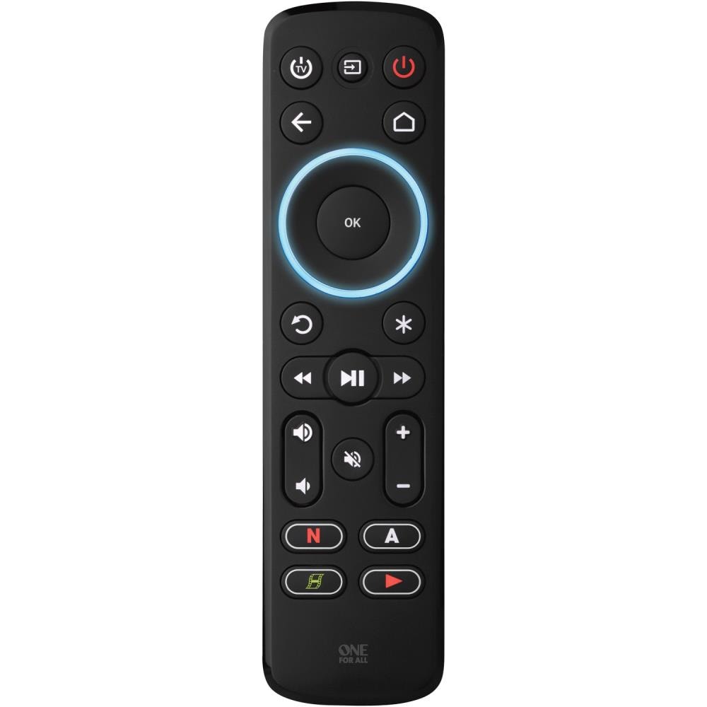 stok zal ik doen Dagelijks One For All Streamer Remote in the Universal Remotes department at Lowes.com