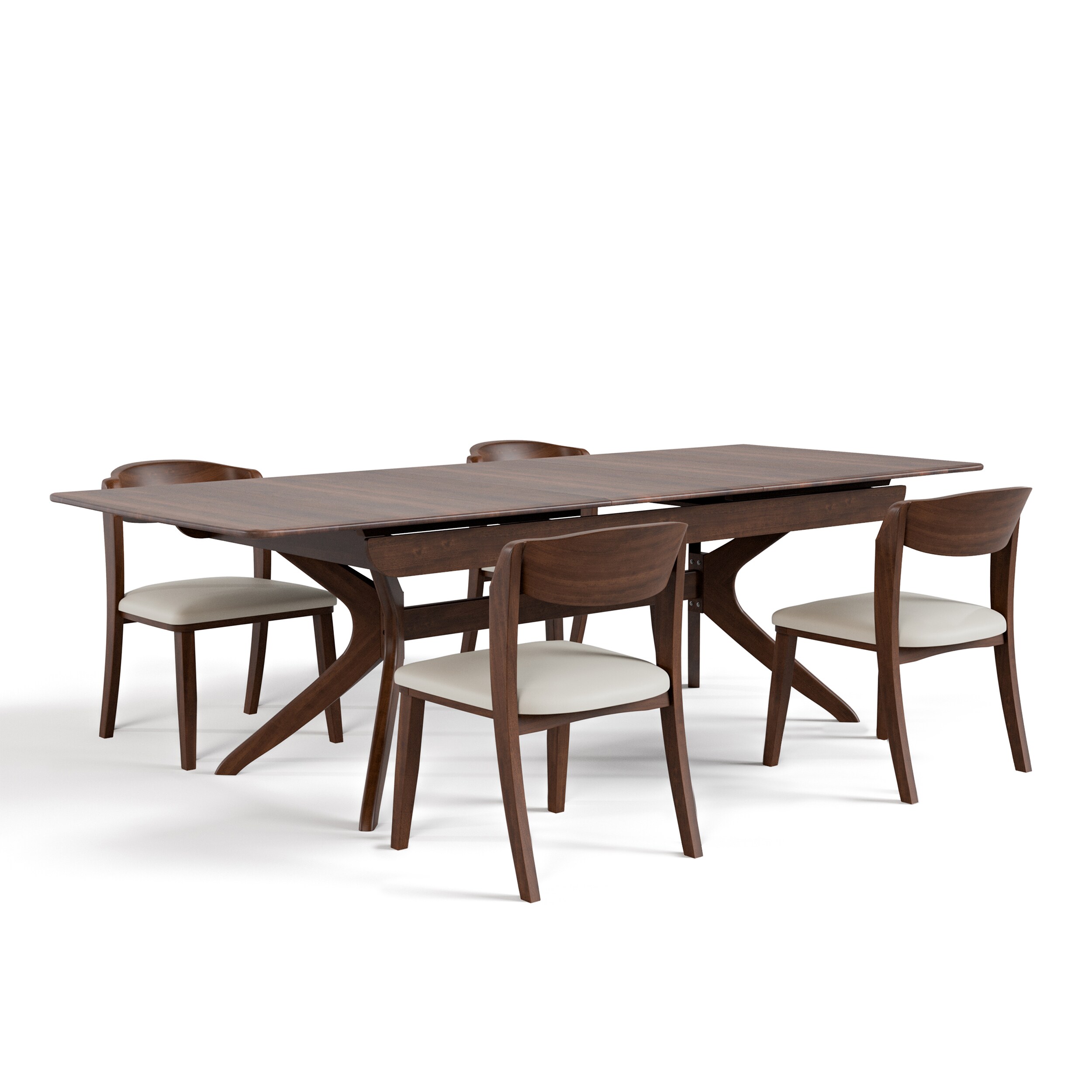 Furniture of America IDF-30004WNT5PC Dining-Sets - View #2