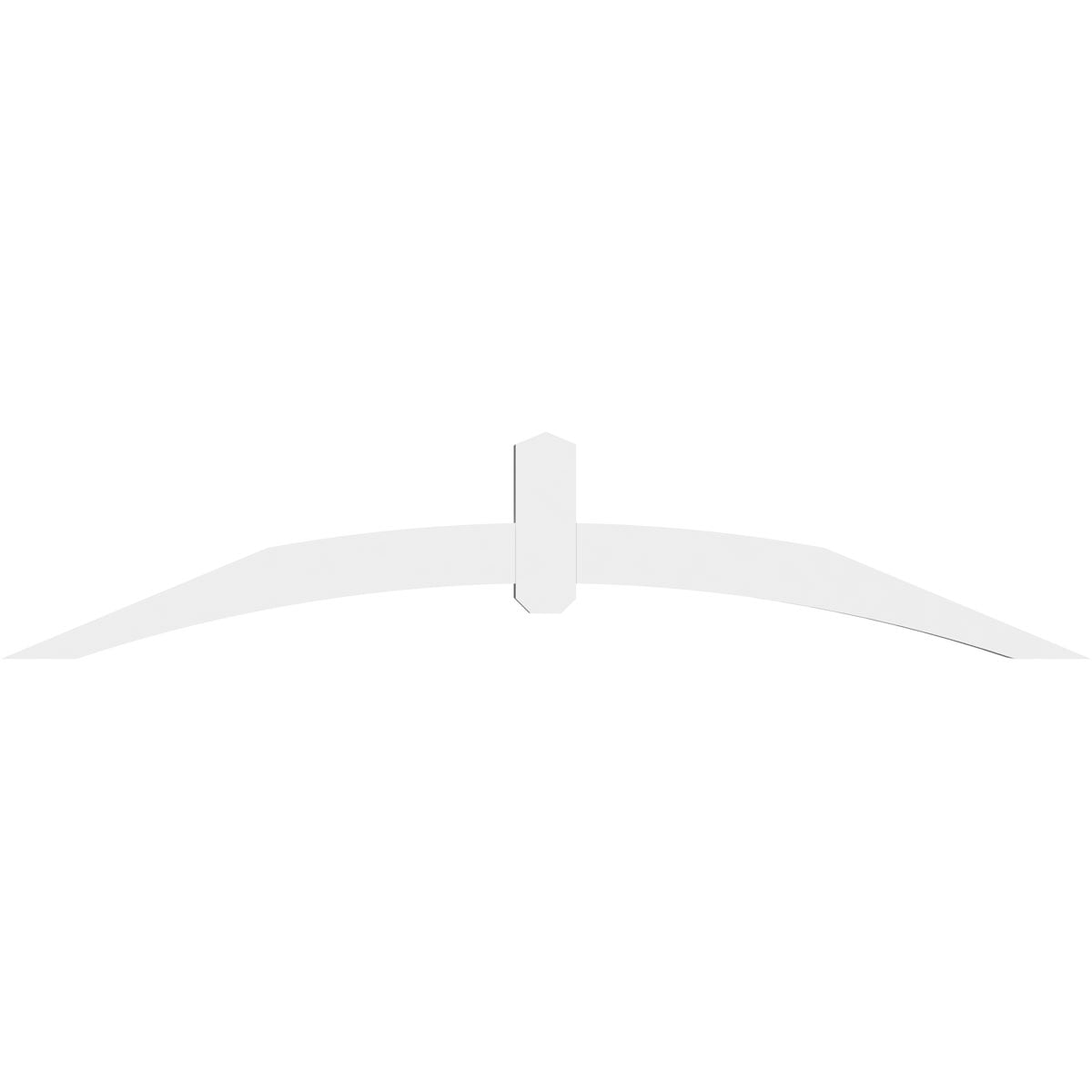 Ekena Millwork GBP072X15X0404ARC00 Exterior-Brackets-Braces - View #2