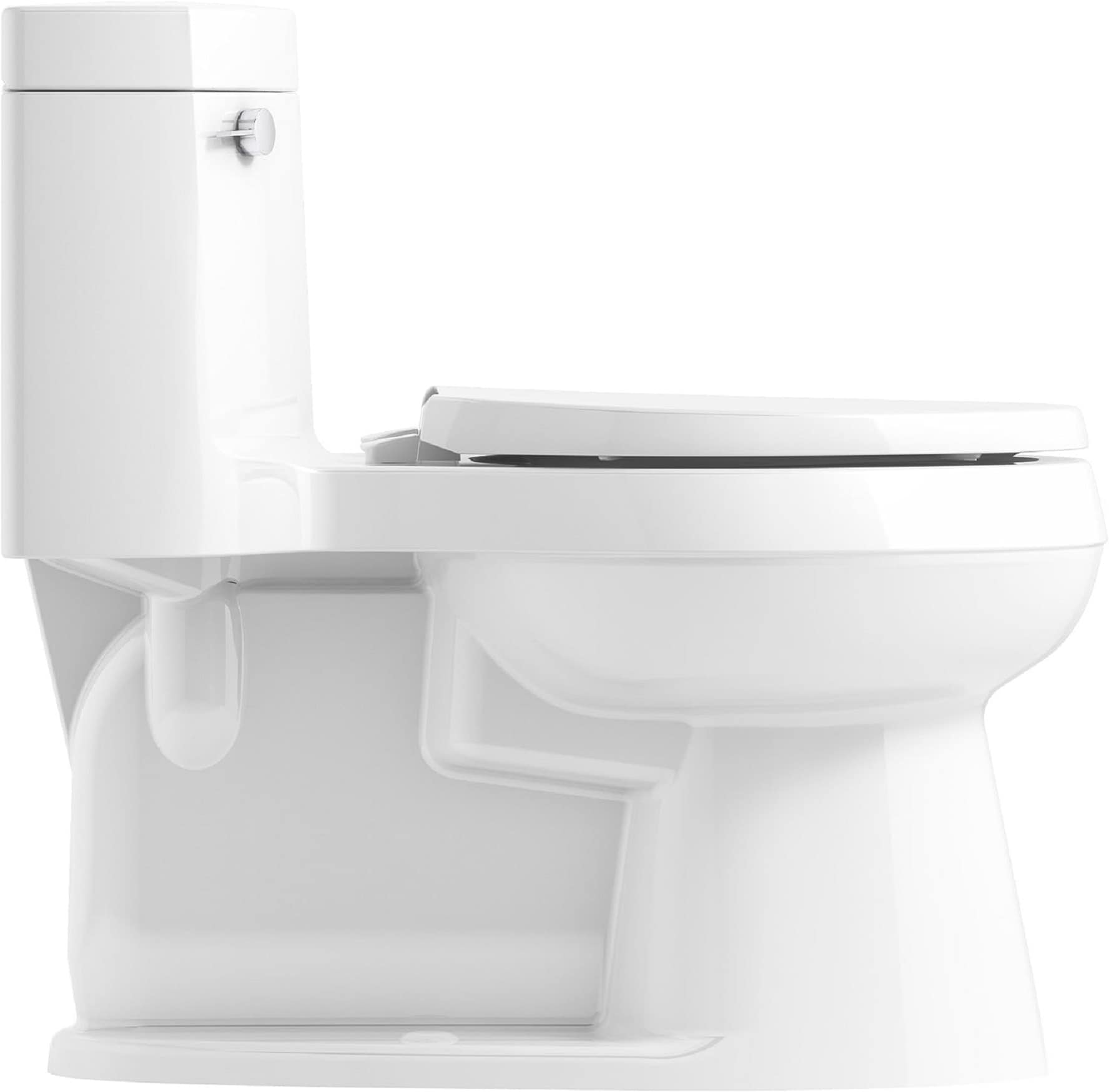 KOHLER Dune Elongated Chair Height 1-Piece WaterSense Soft Close Toilet ...