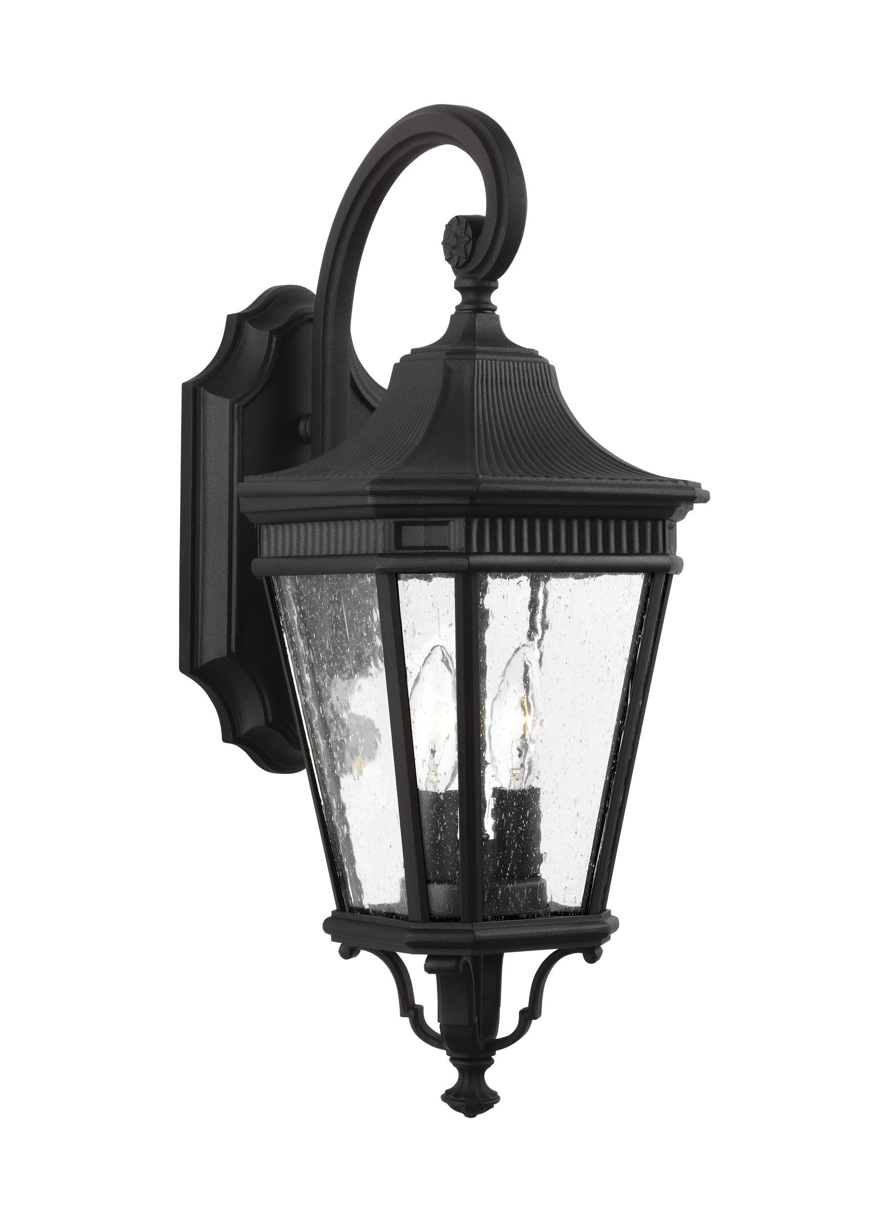 Generation Lighting Cotswold Lane 9-in W 1-Light Black Wall Sconce in ...