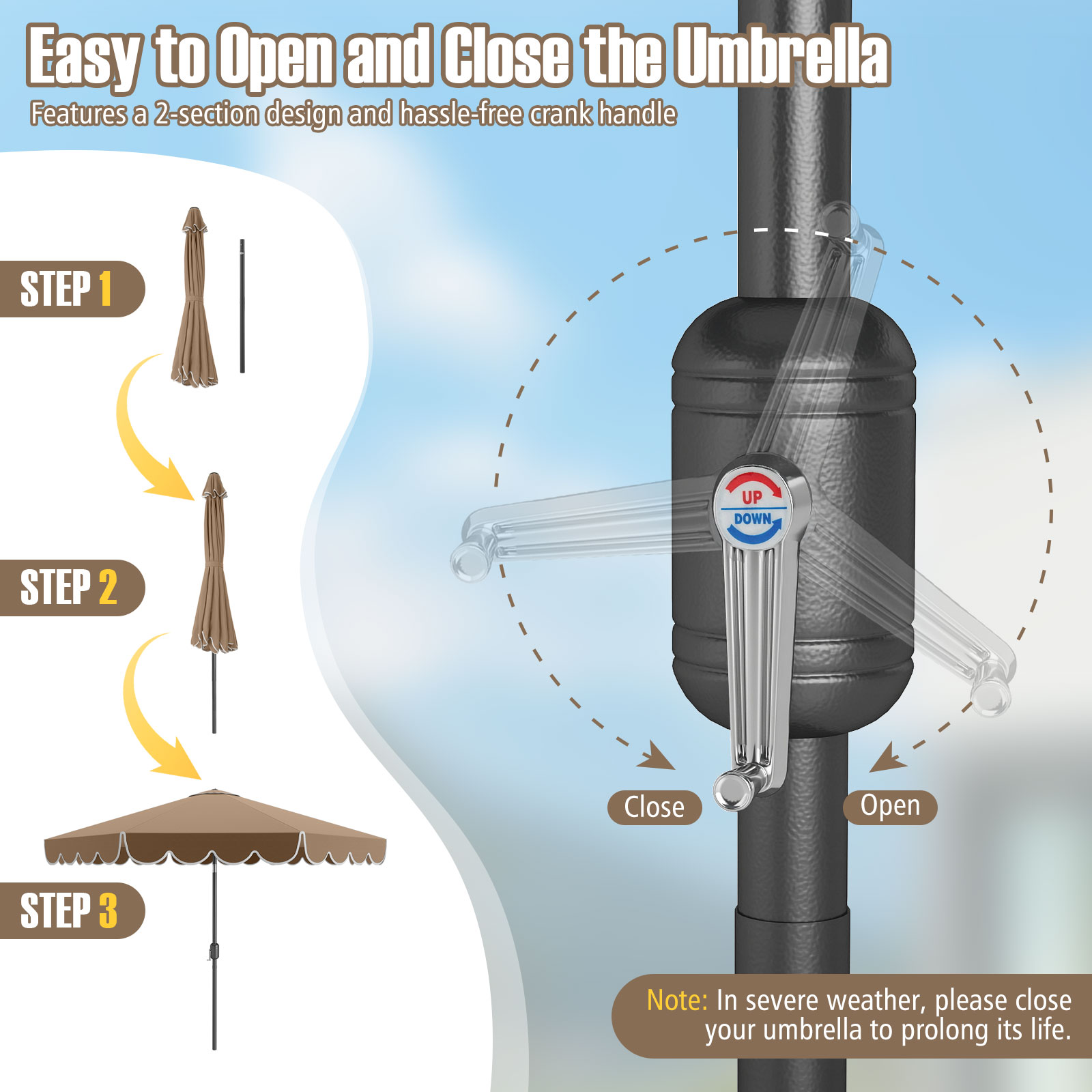 Forclover HYFE-70752CF Umbrellas-2 - View #5