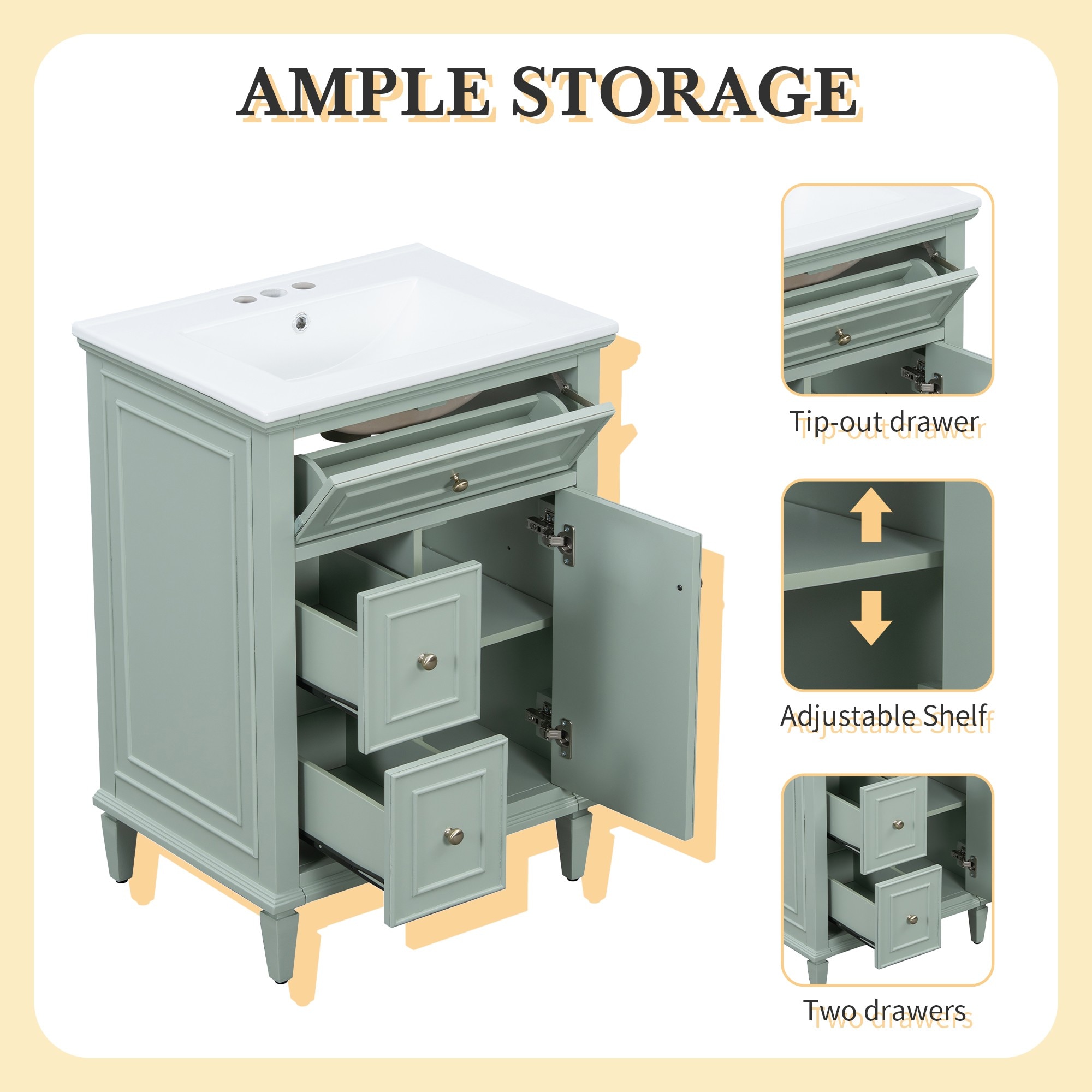 Dexmalle N759P252821G Bath-Vanity-Combo - View #3