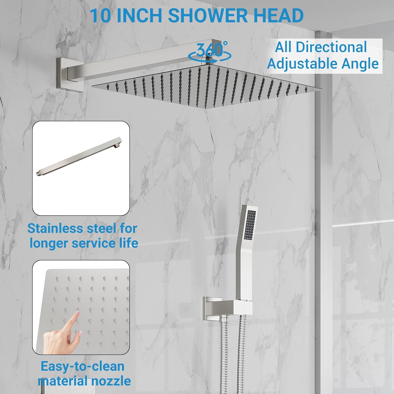 Qeetex LXL-PHO-162I99LW Shower-Doors - View #3