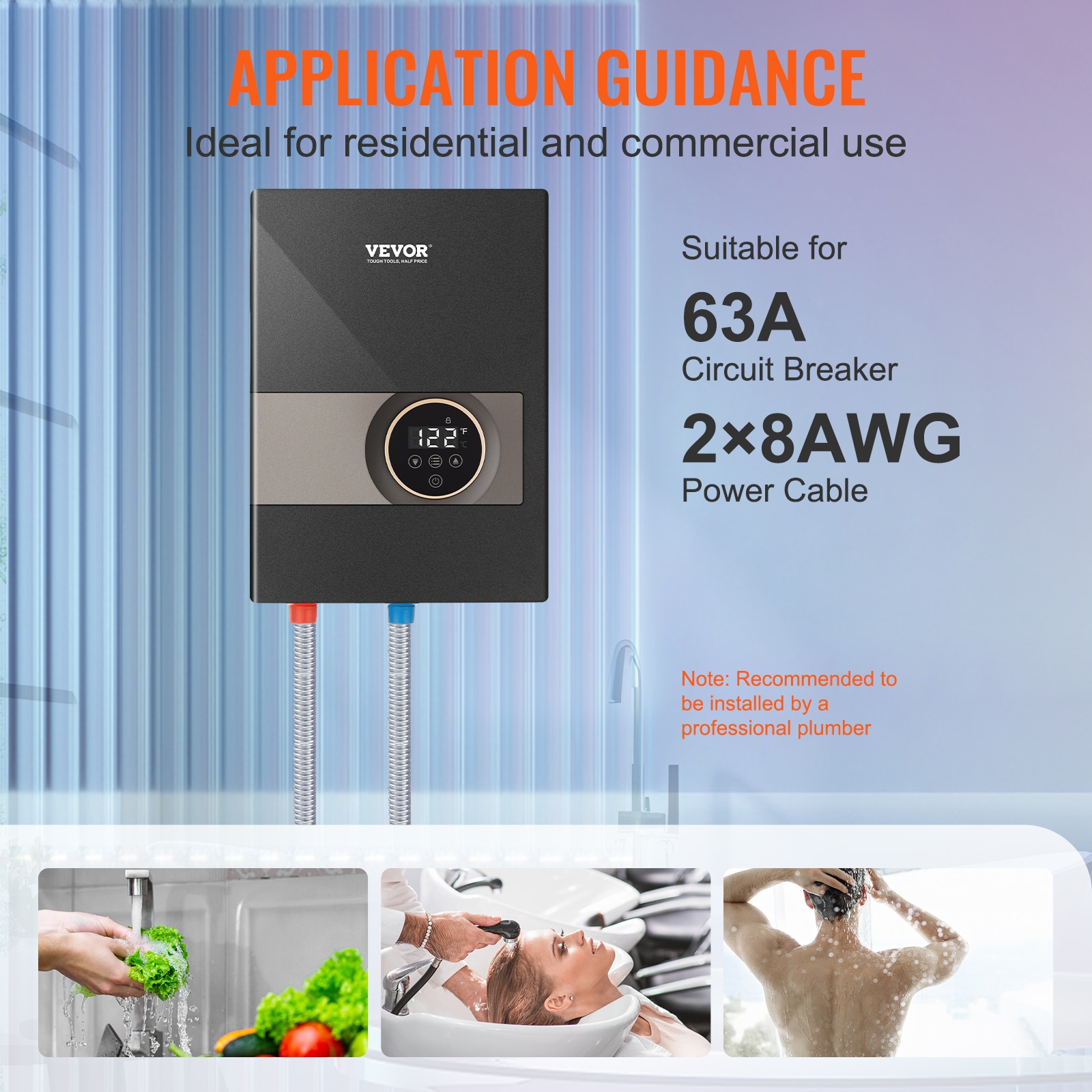 VEVOR JRSRS138KWLEDJ8Z0V4 Gas-Water-Heaters - View #7