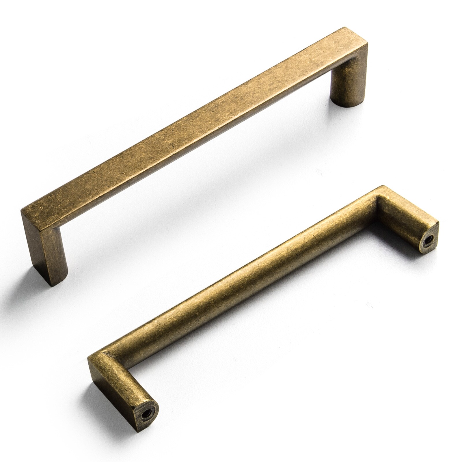 Franklin Brass Bar 5-1/16-in Center to Center Satin Gold Cylindrical Bar  Drawer Pulls in the Drawer Pulls department at
