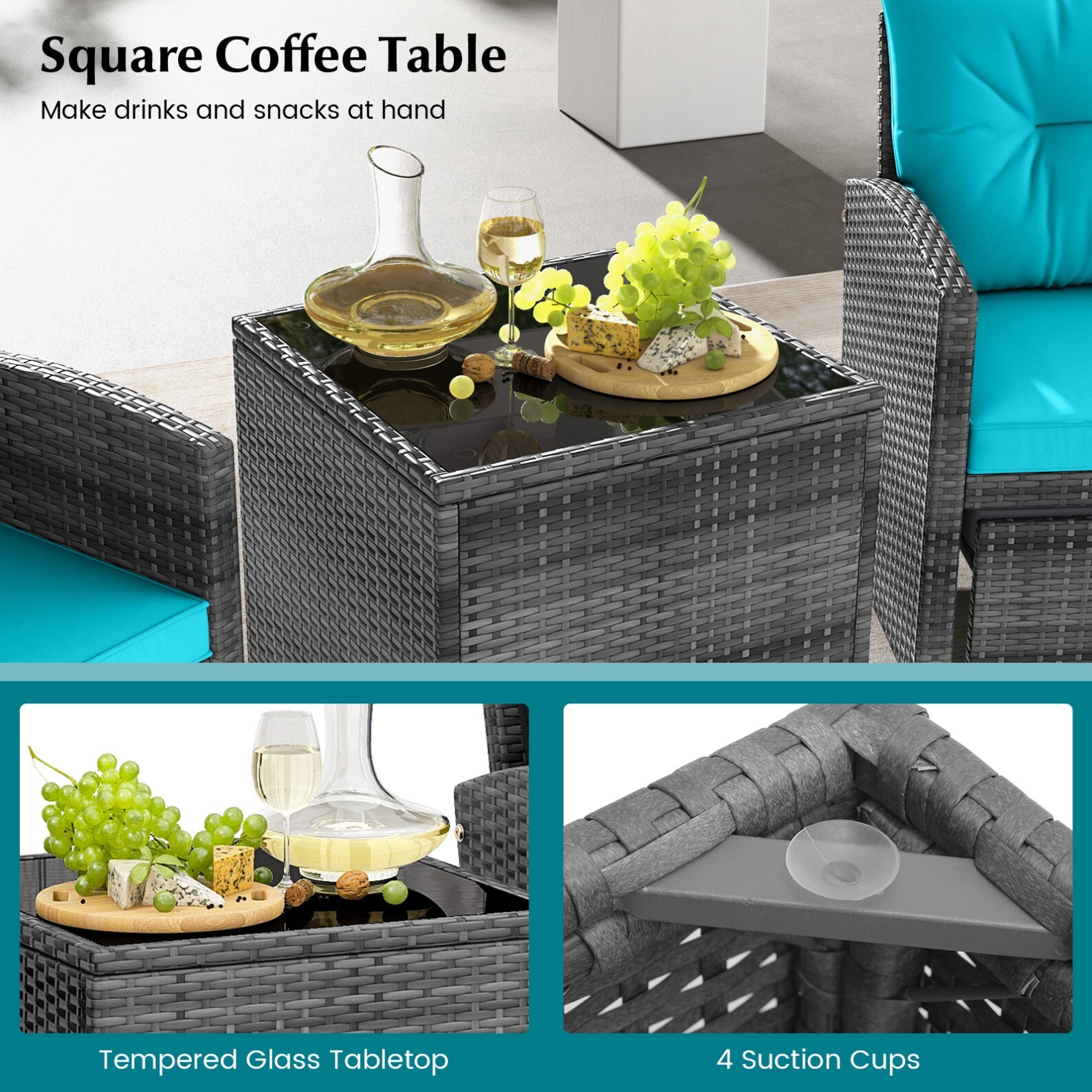 Poinic CWJ75222TU Patio-Conversation-Sets - View #6