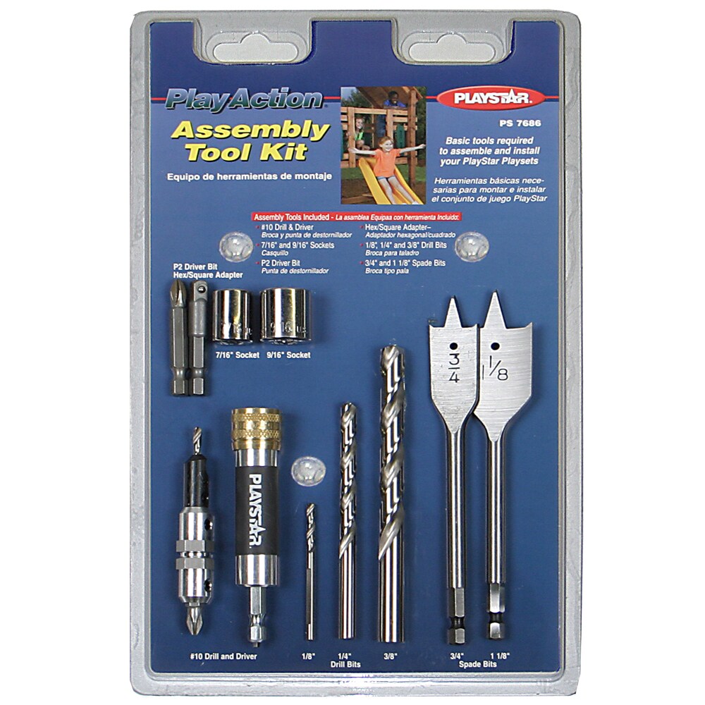 PlayStar Metal Assembly Tool Kit in the Playset Hardware department at ...